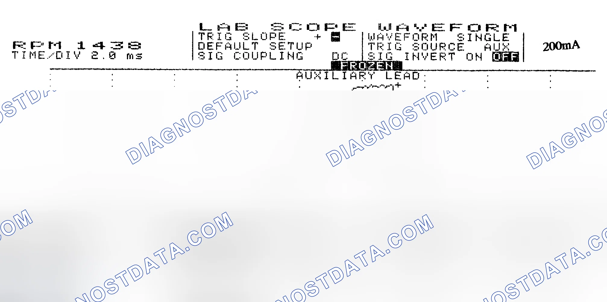 Scheme 15: Single Injector w/Normal Current Flow - Current Pattern