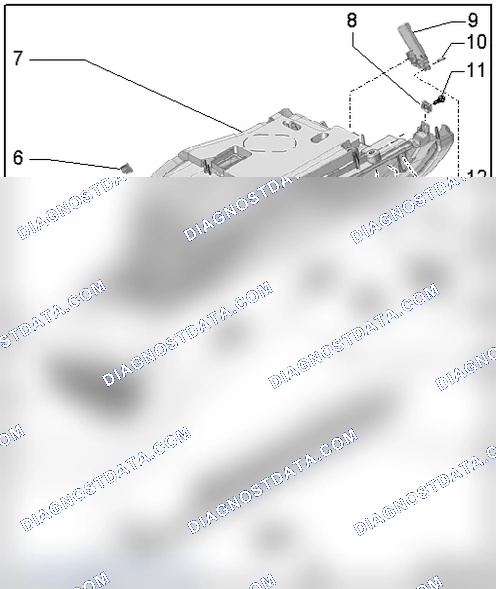 Scheme 364: GLOVE COMPARTMENT OVERVIEW