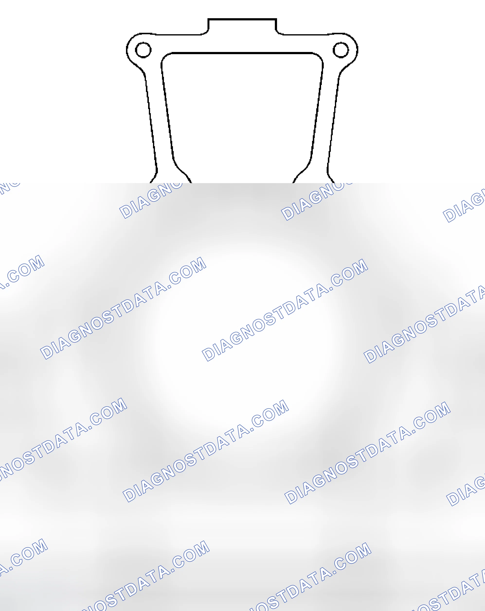 Scheme 174: Crankshaft Rear Oil Seal Housing