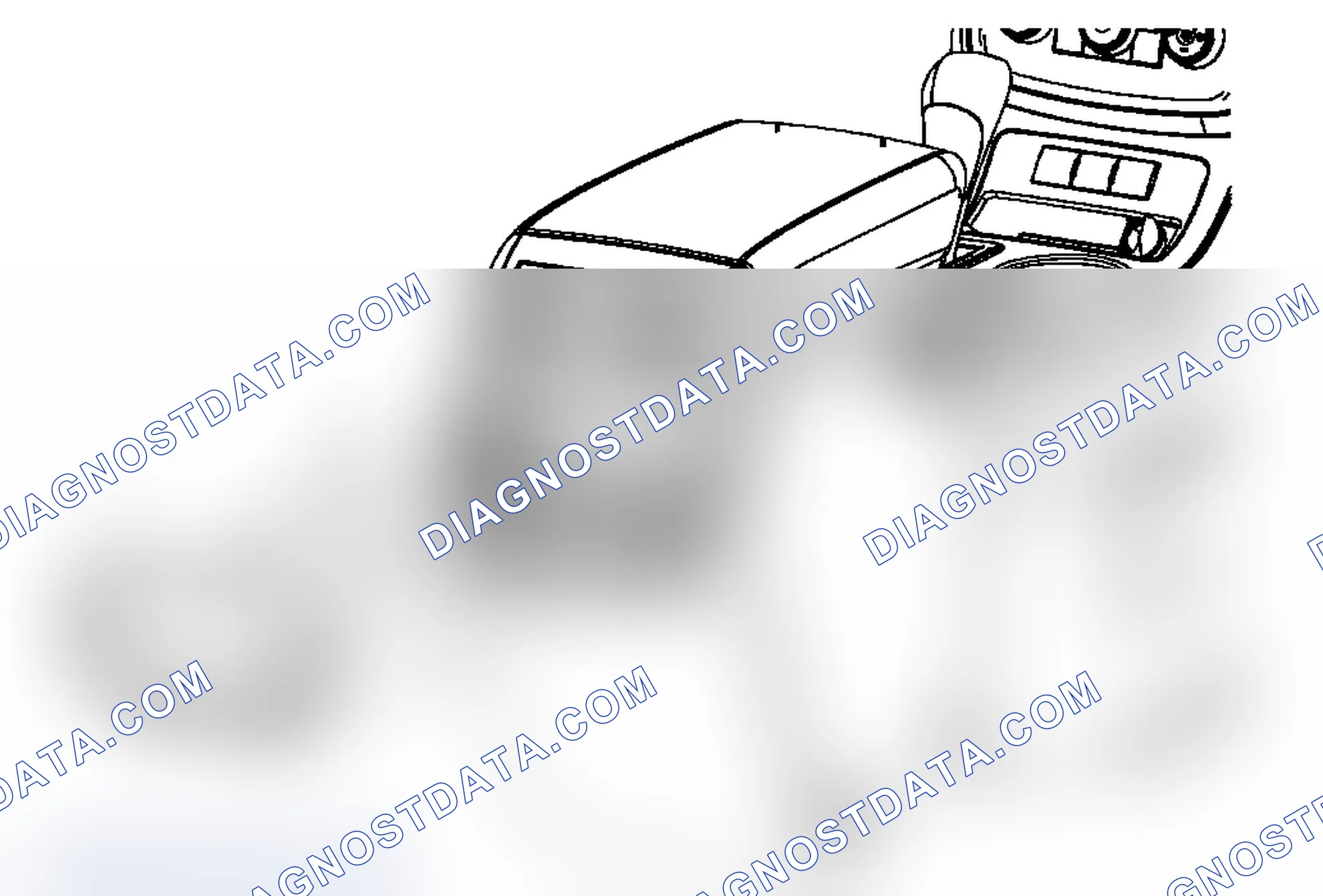 Scheme 154: Front Floor Console Accessory Trim Plate Applique Replacement