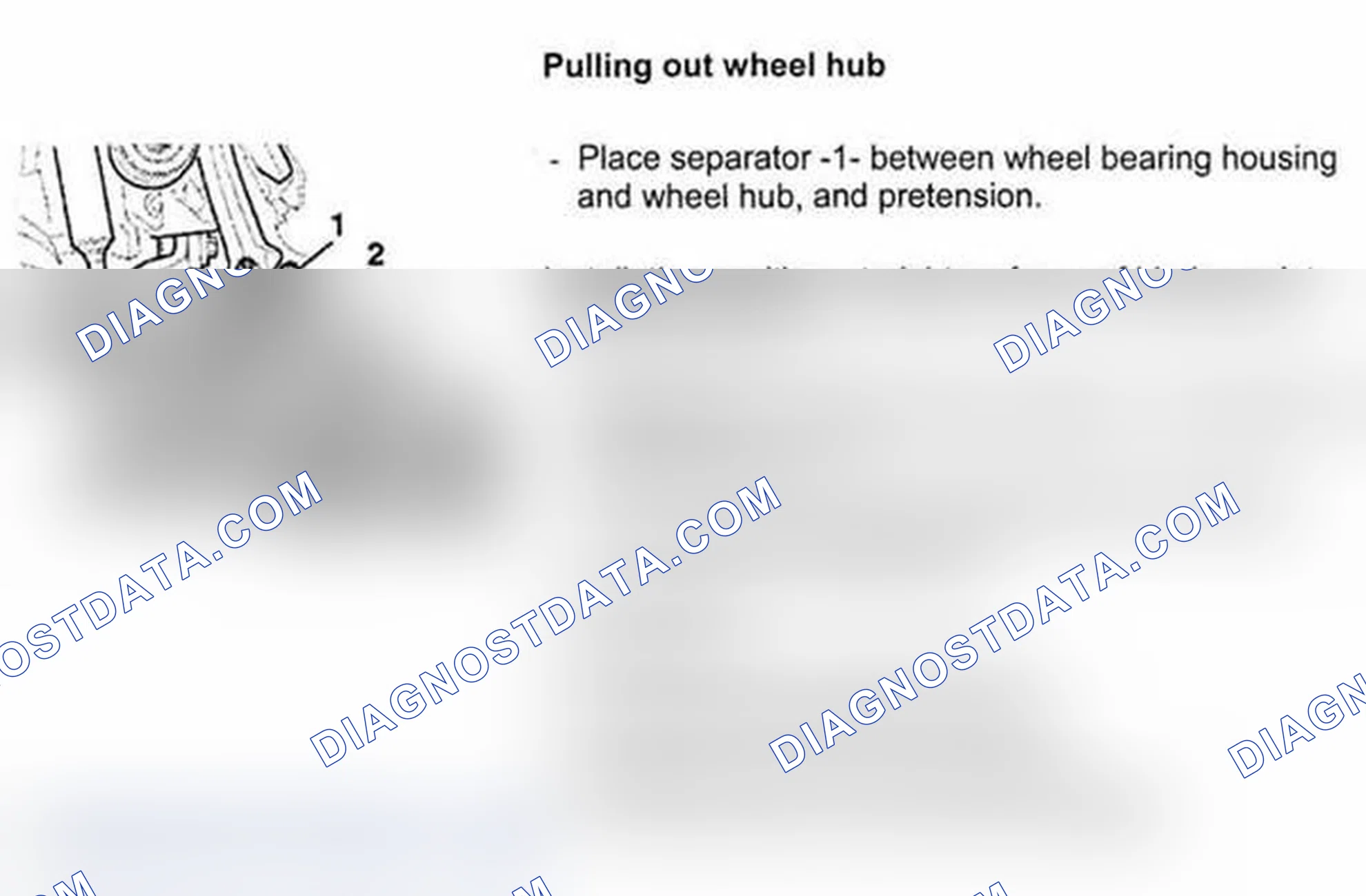Scheme 56: Removal & Installation (Steel Wheel Bearing Housing Installed In Vehicle)