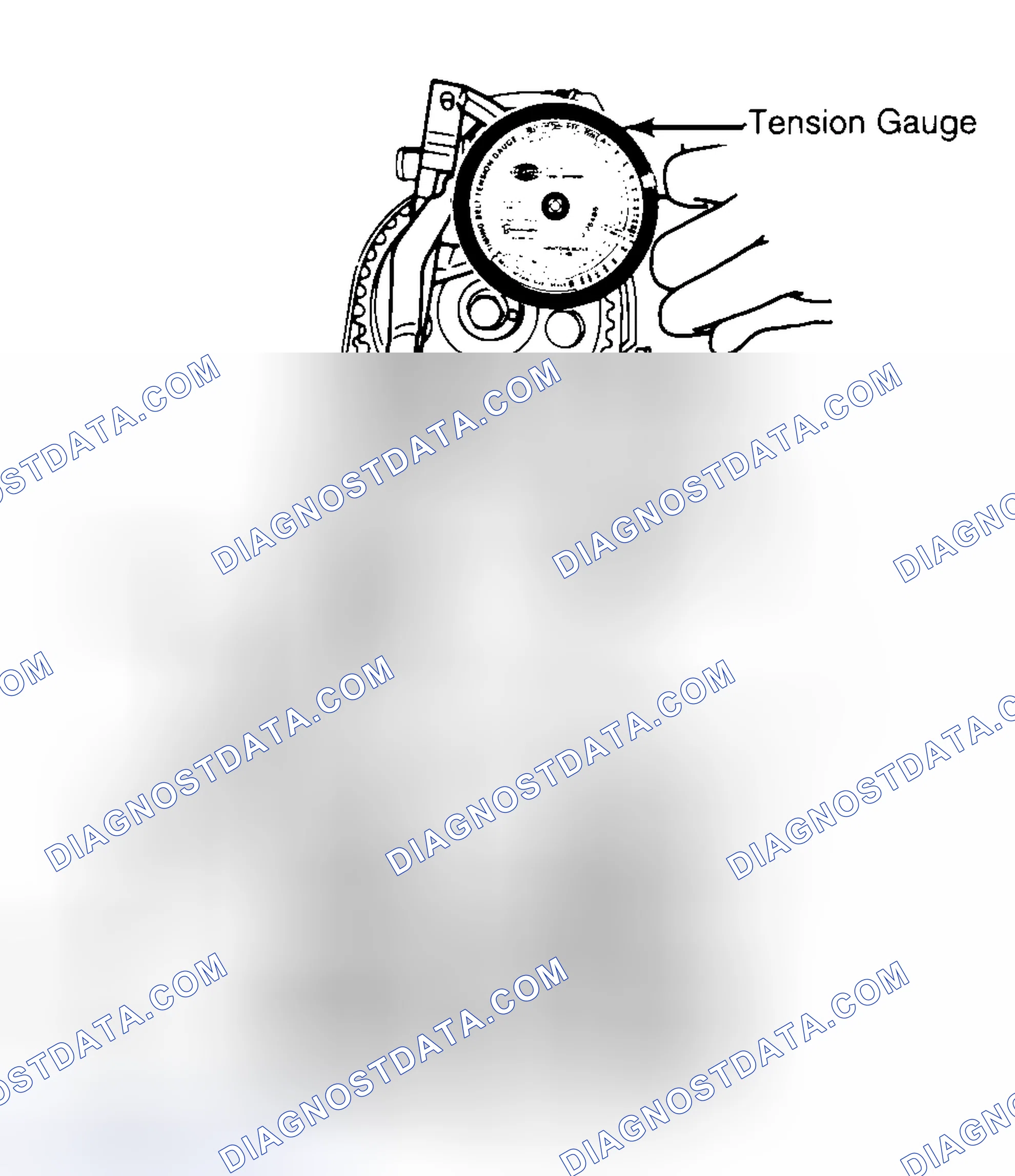 Scheme 3: Adjusting Typical Timing Belt Tension