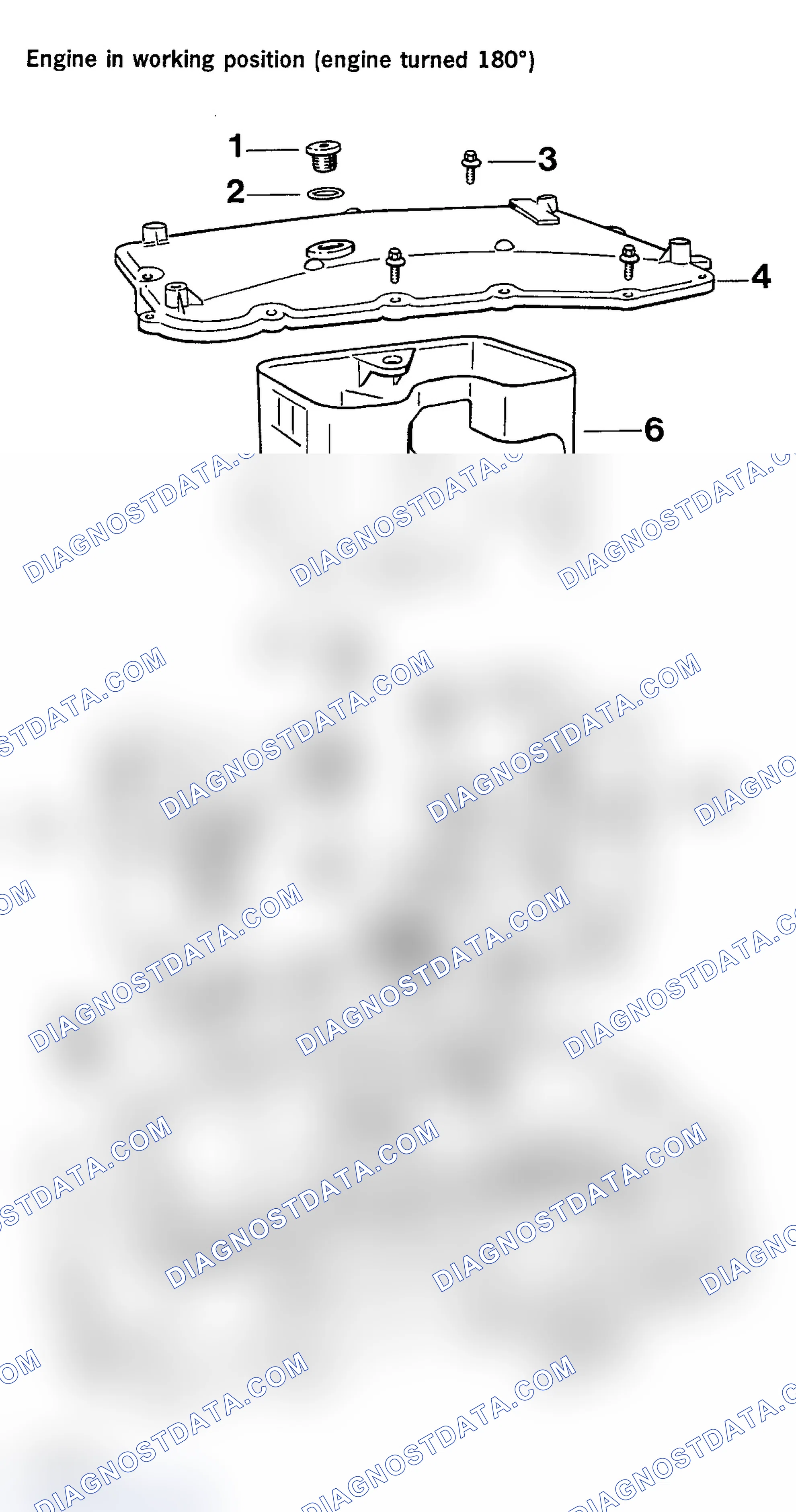 Scheme 820: REMOVING AND INSTALLING AIR/OIL SEPARATOR