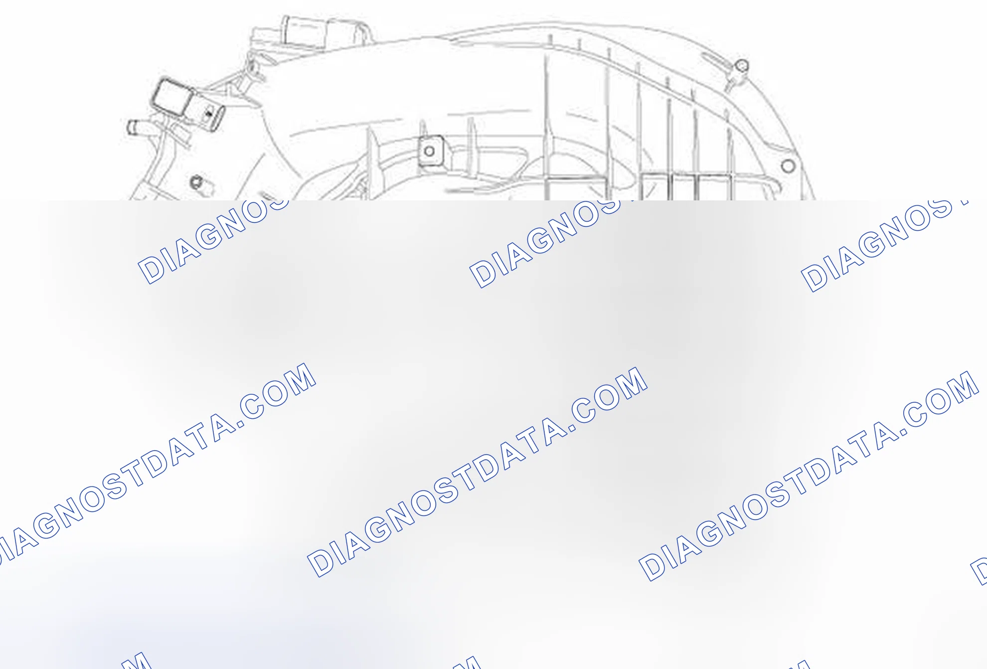 Scheme 60: UPPER INTAKE MANIFOLD