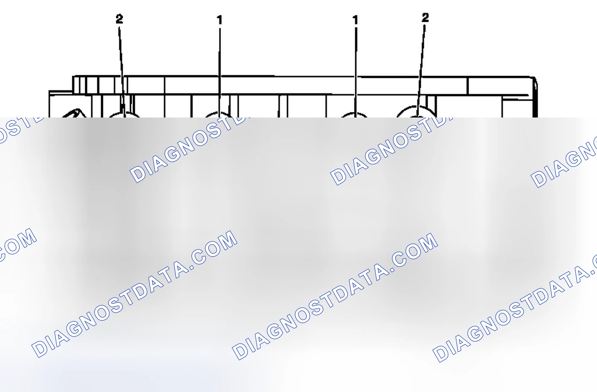 Scheme 11: Cylinder Head - Front View