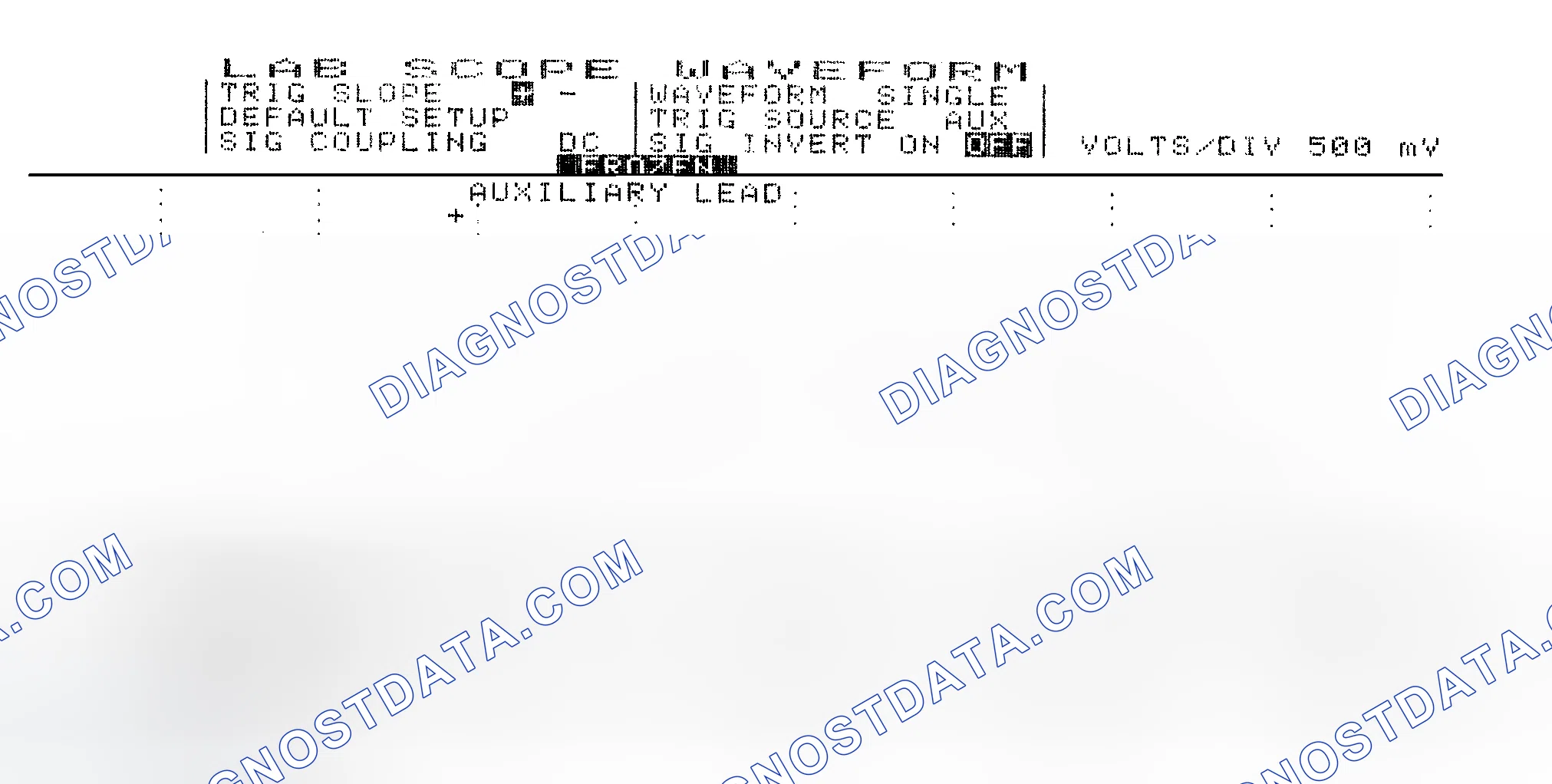 Scheme 14: Single Injector w/Excessive Current Flow - Current Pattern