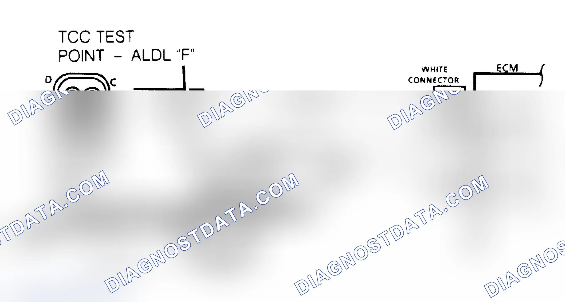 Scheme 127: TCC Electrical Diagnosis Schematic (2.5L/2.8L Engines)