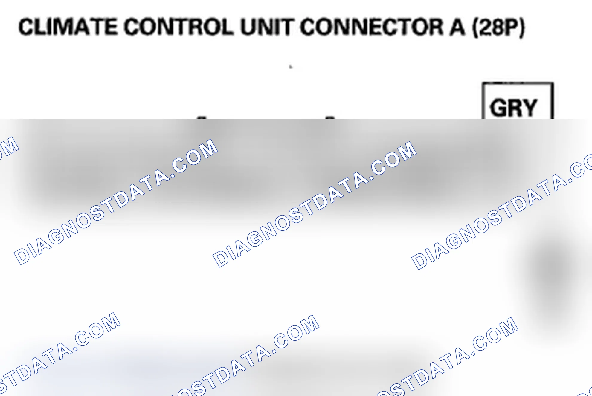 Scheme 57: DTC B1234 or DTC indicator B and A/C ON: A Short in the Air Mix Control Motor Circuit (Driver's)