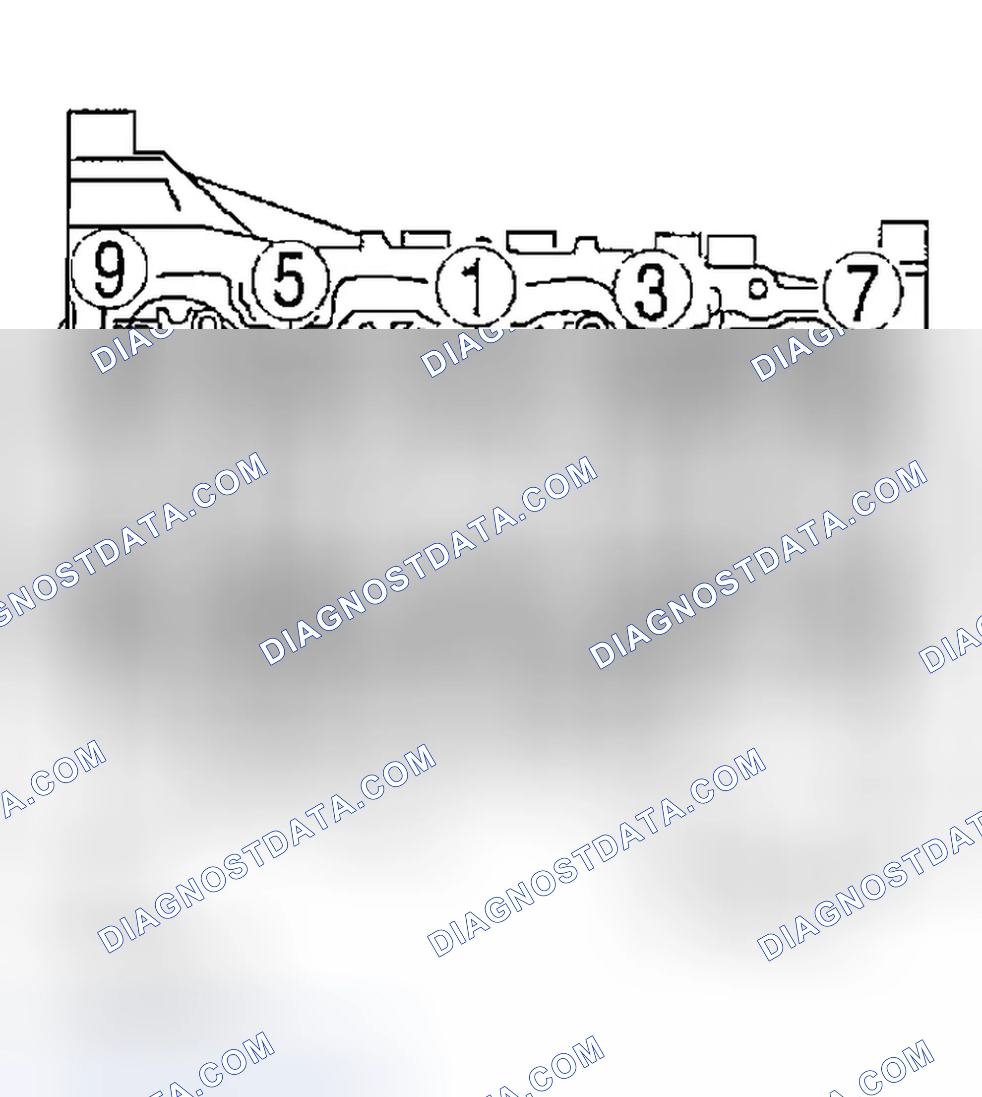 Scheme 49: MAIN BEARING CAP ASSEMBLY NOTE