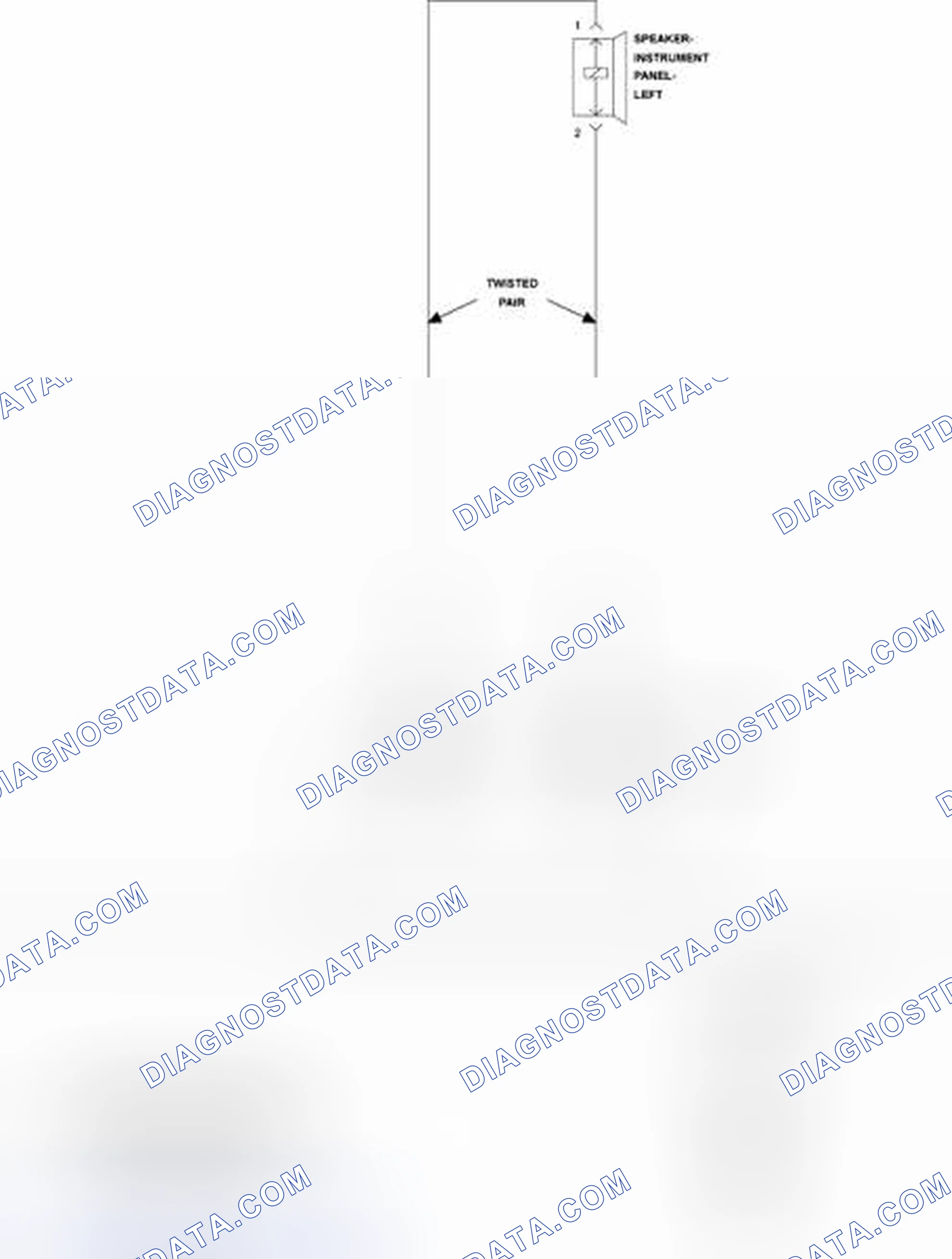 Scheme 26: B1462-CHANNEL 1 AUDIO SPEAKER OUTPUT CIRCUIT HIGH