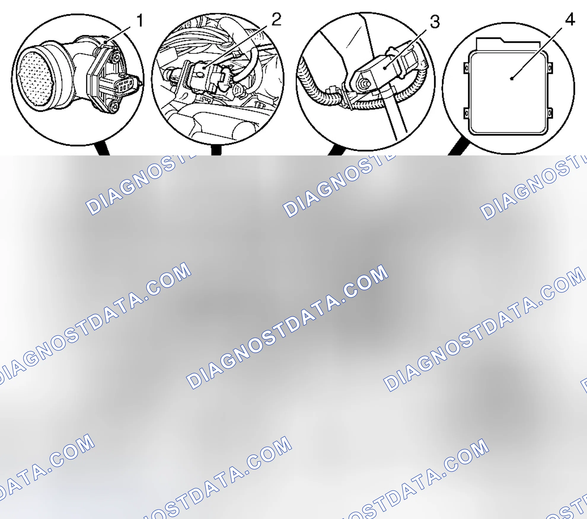 Bildtafel Motormanagementsystem / Sensorik