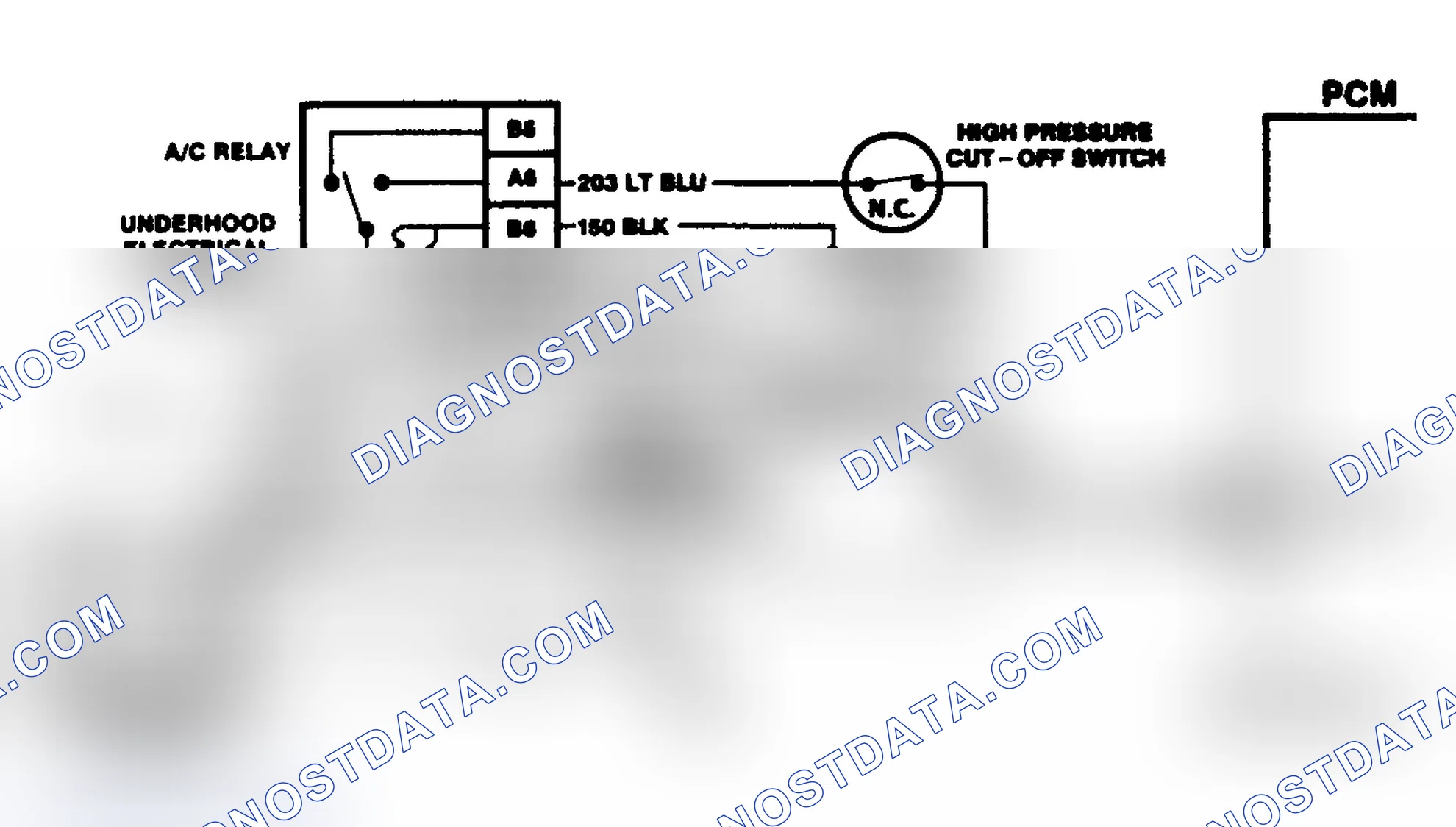 Scheme 18: A/C Clutch Circuit Schematic - 4.3L VIN W & Z ("C" & "K" Series) A/C Request Signal Circuit Diagnosis