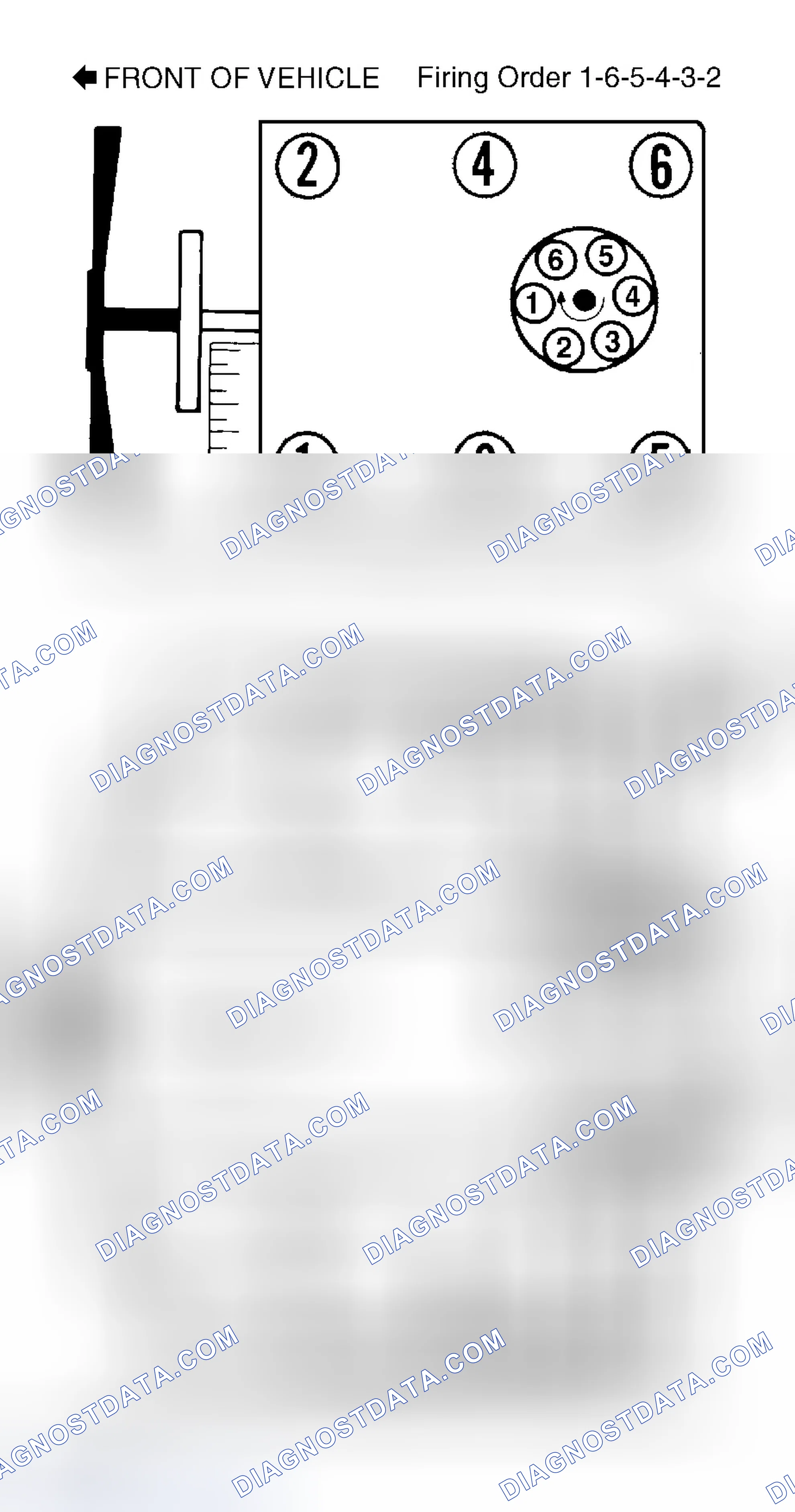 Scheme 3: Firing Order & Distributor Rotation (4.3L)