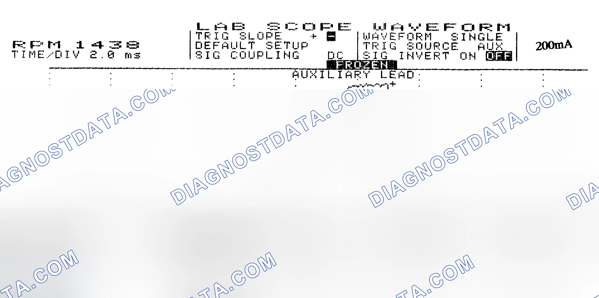 Scheme 15: Single Injector w/Normal Current Flow - Current Pattern