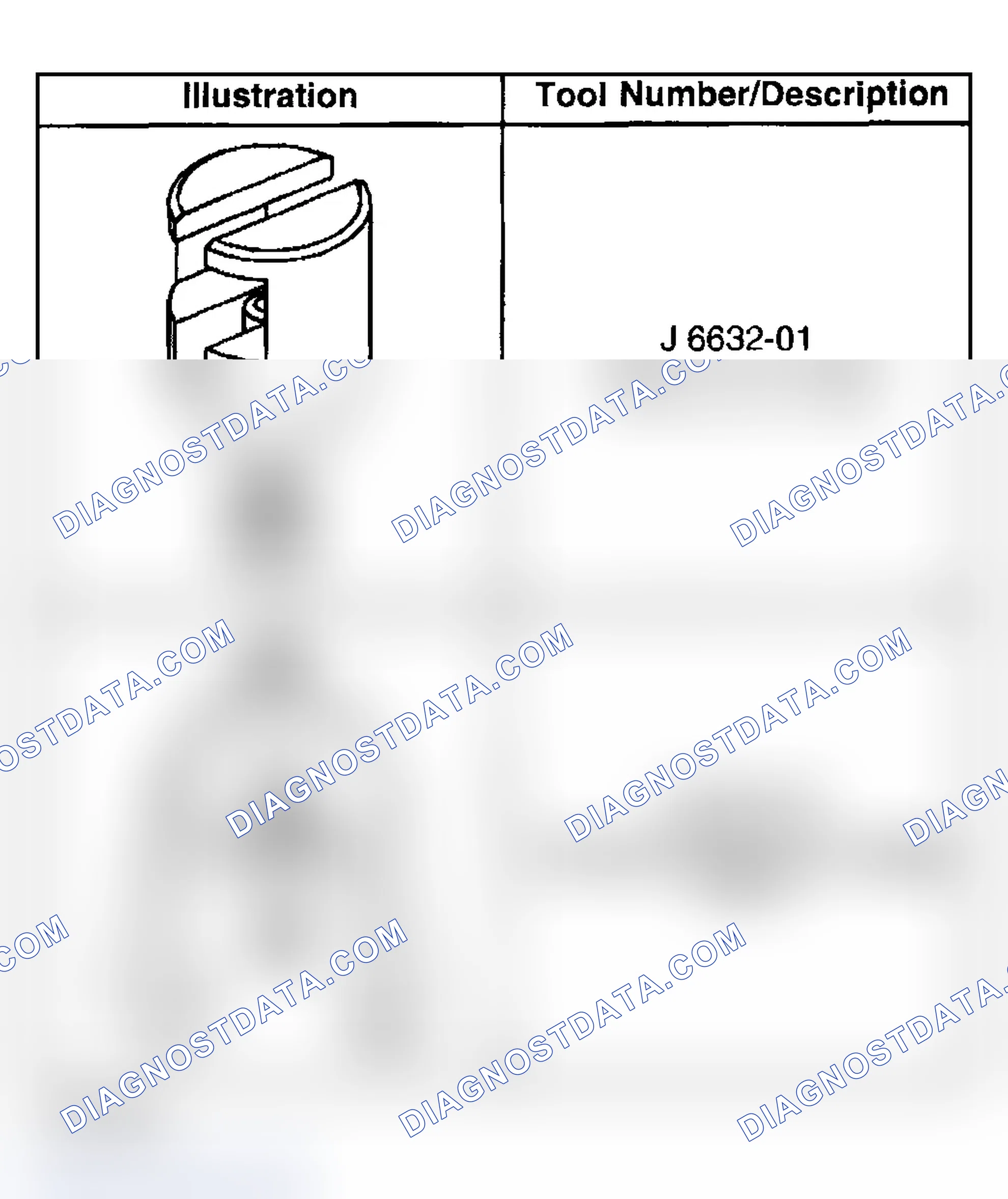 Scheme 27: Special Tools and Equipment