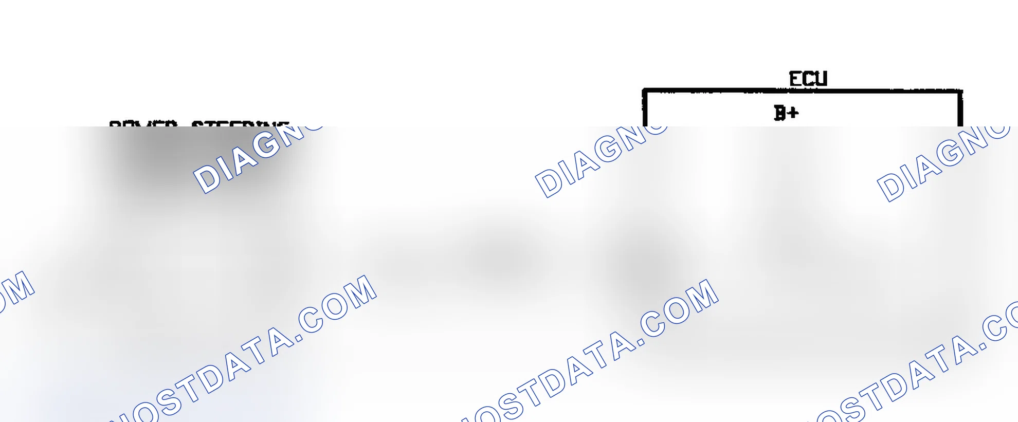 Scheme 6: DR-16 Test Schematic - Power Steering Switch No Fault Code Sensor Test