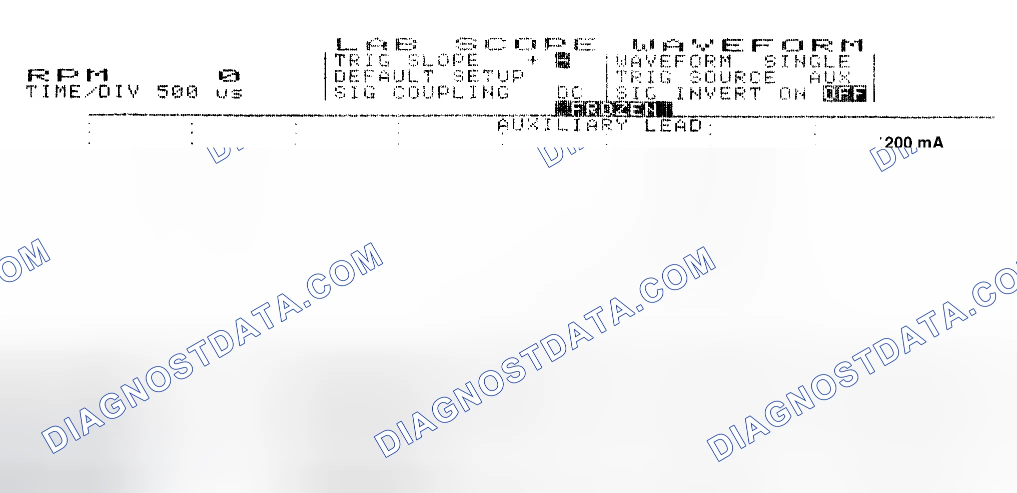 Scheme 17: Single Injector w/Normal Current Flow - Current Pattern