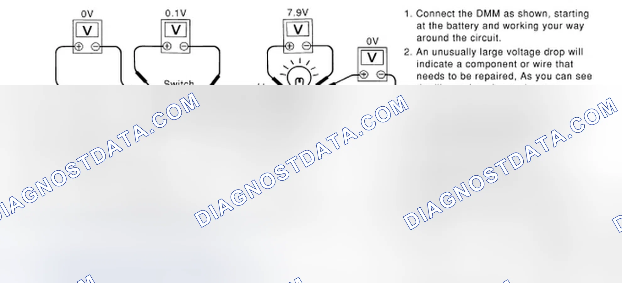 Scheme 66: Measuring Voltage Drop - Steb-by-Step
