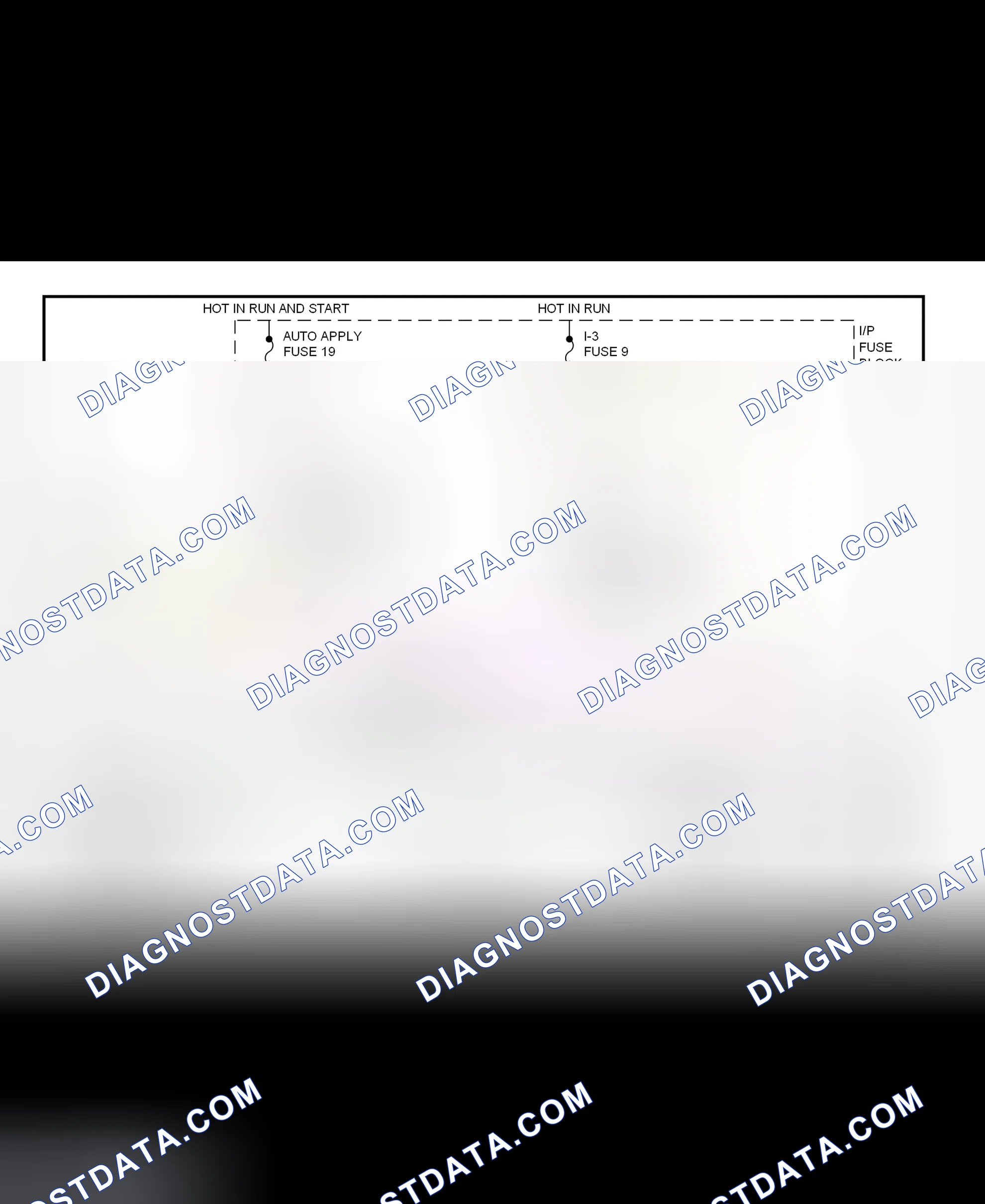 Fig. 7: Shift Interlock System Wiring Diagram ("P" Series)