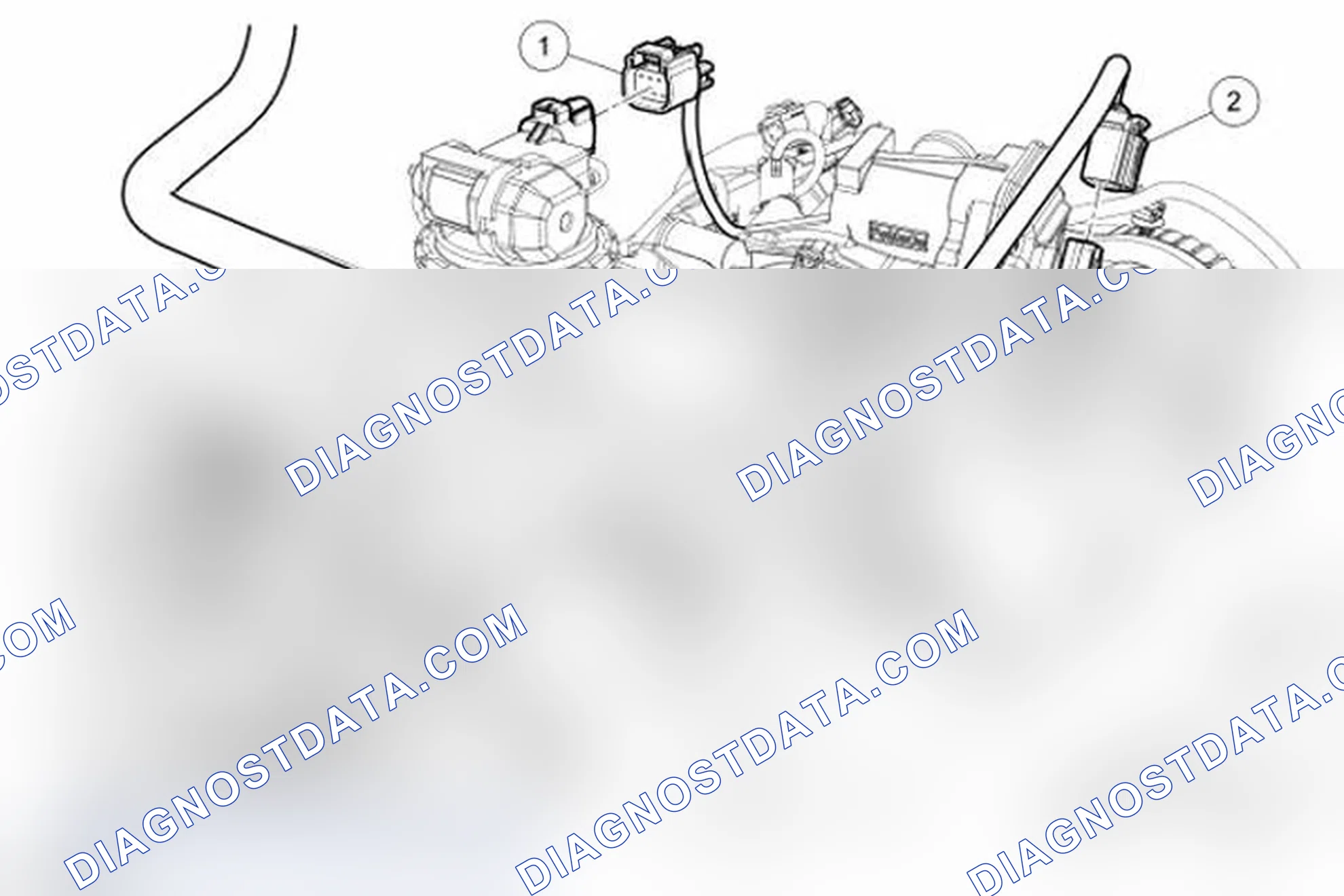 Scheme 5: Electrical Connectors, Vacuum Tube and Evaporative Emission (EVAP) Purge Valve Tube Quick Connect Co