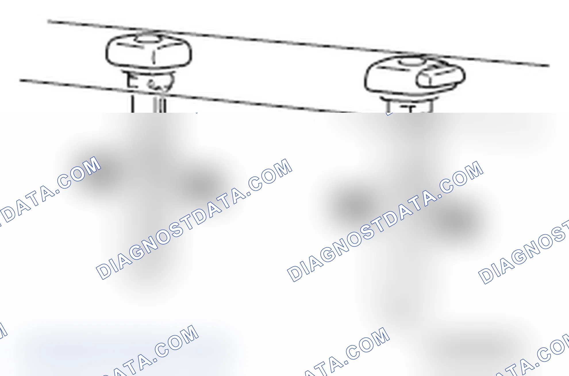 Scheme 48: << A >> HEAD RESTRAINT GUIDE REMOVAL