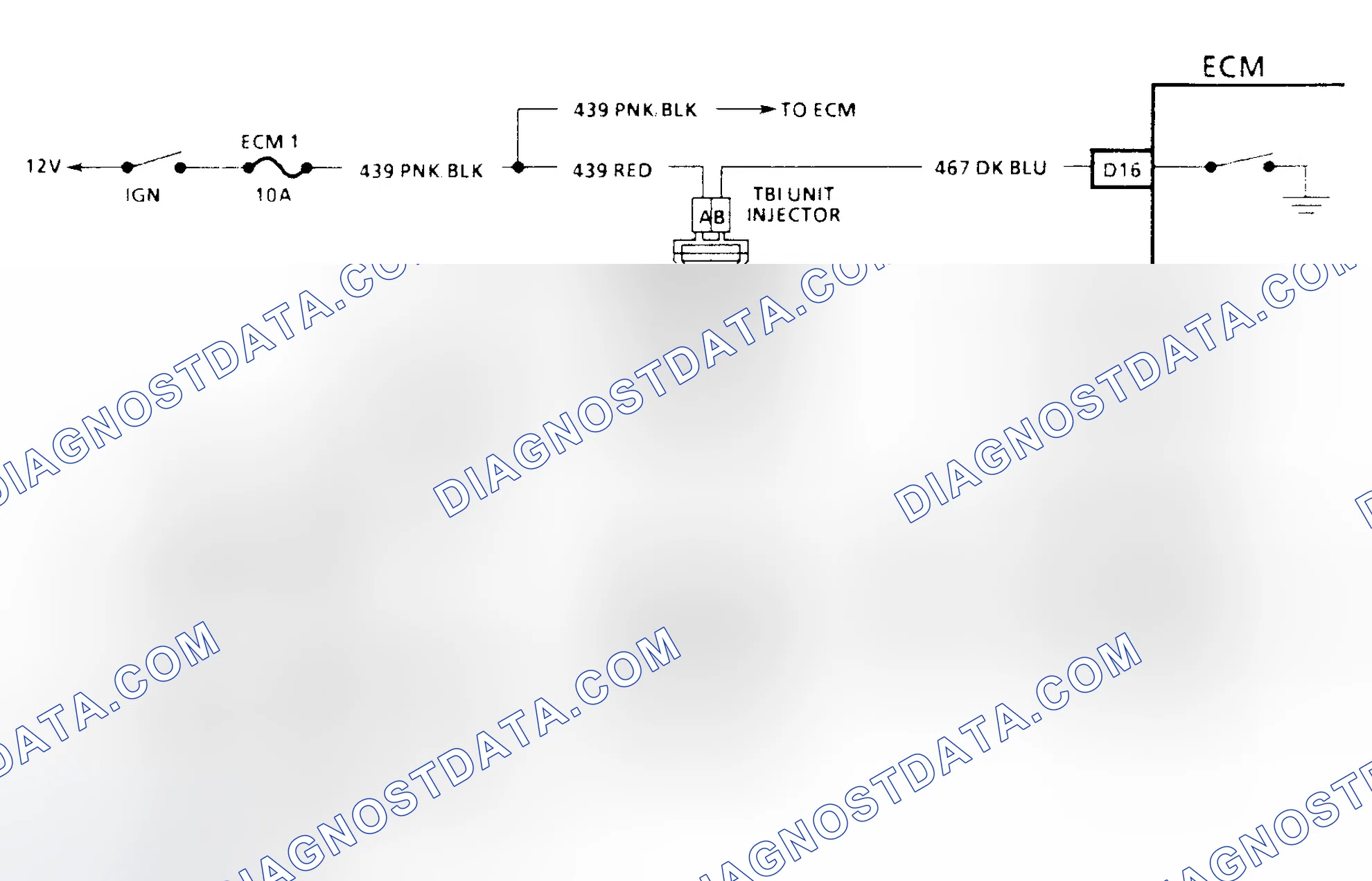 Scheme 115: Code 42 Schematic (2.5L) Electronic Spark Timing