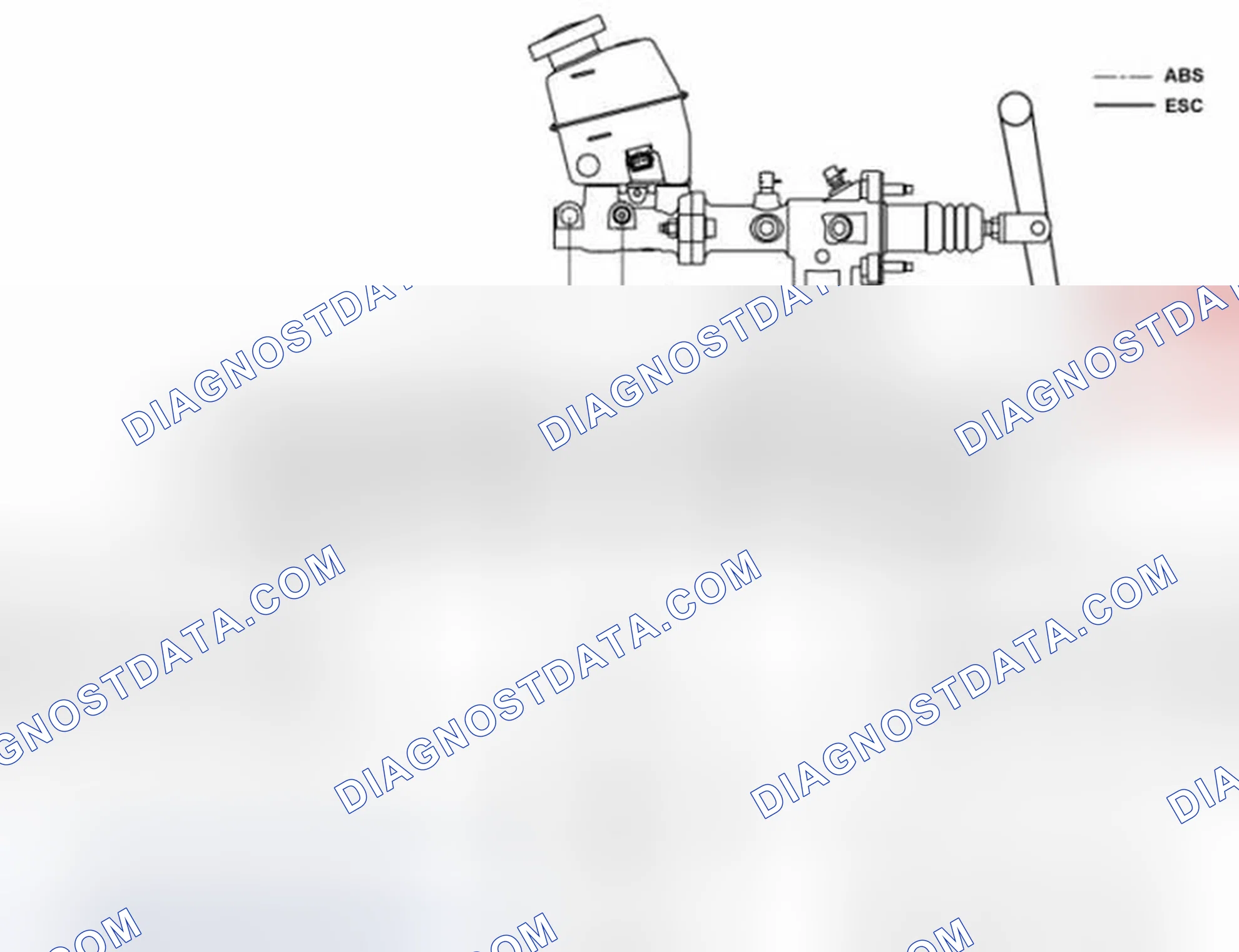 Scheme 220: ESC Hydraulic System Diagram