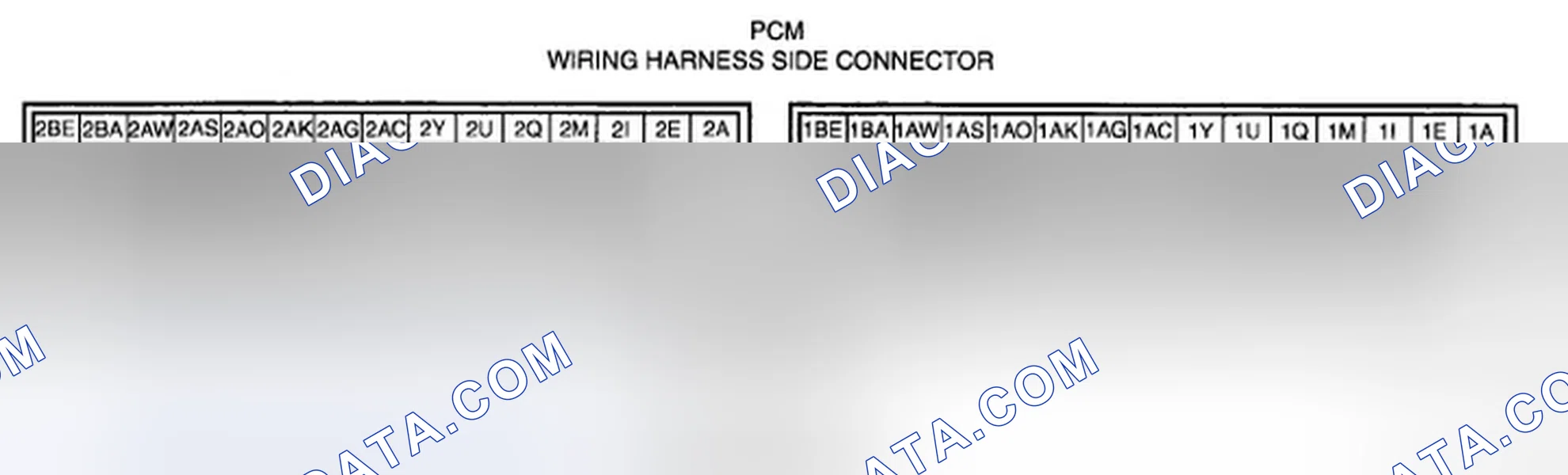 Scheme 161: PCM terminal voltage table (Reference)