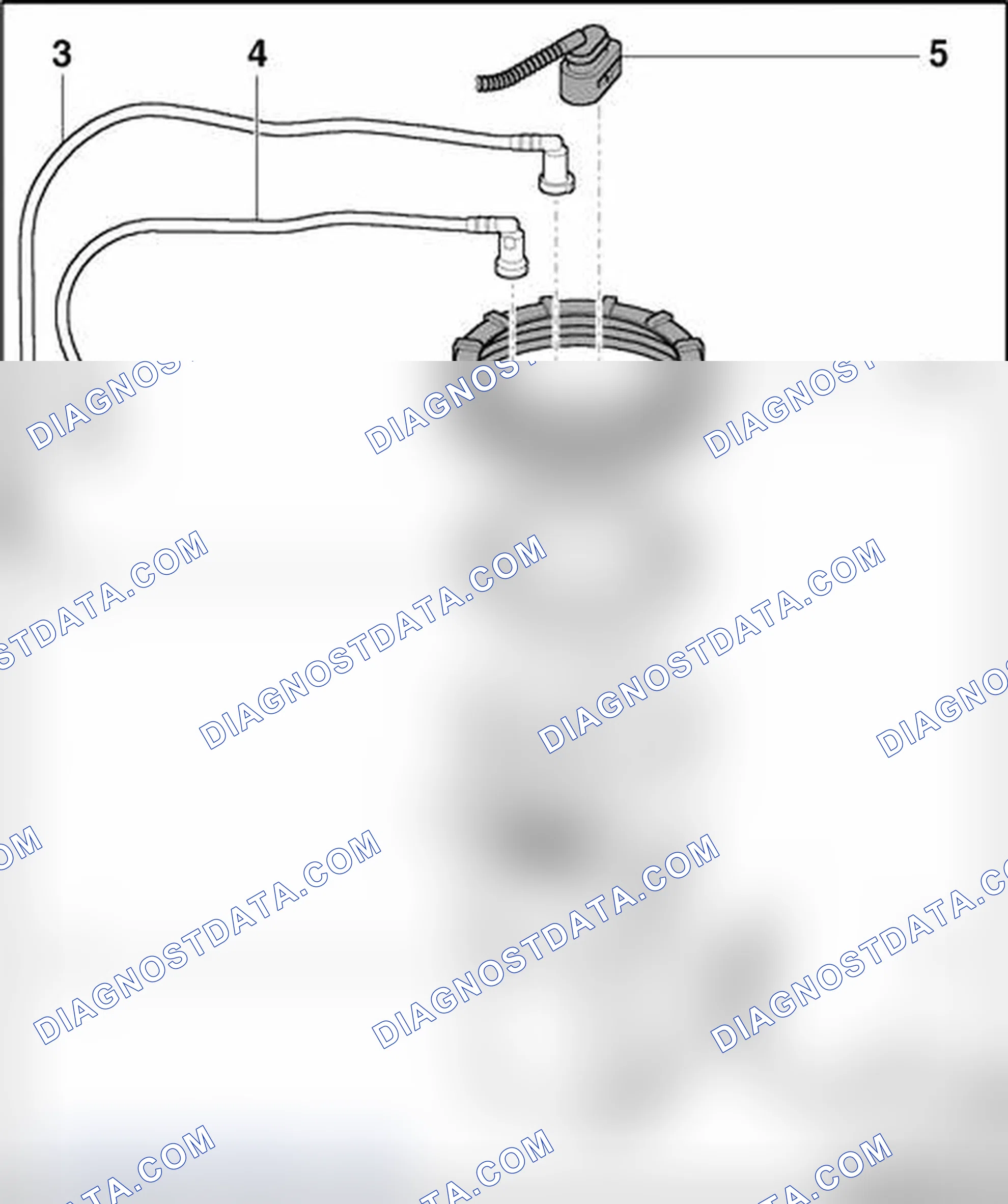 Scheme 28: Fuel pump and Fuel level sensor -G-, component overview