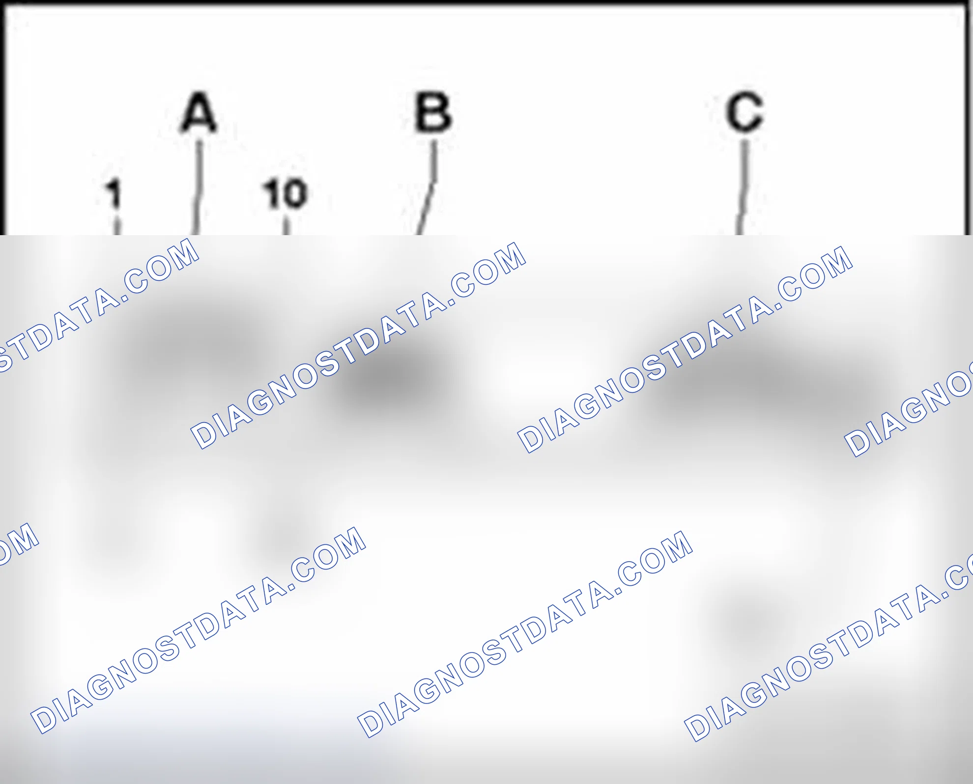Scheme 32: Front Information Display Control Head Control Module J523 connectors (MMI)