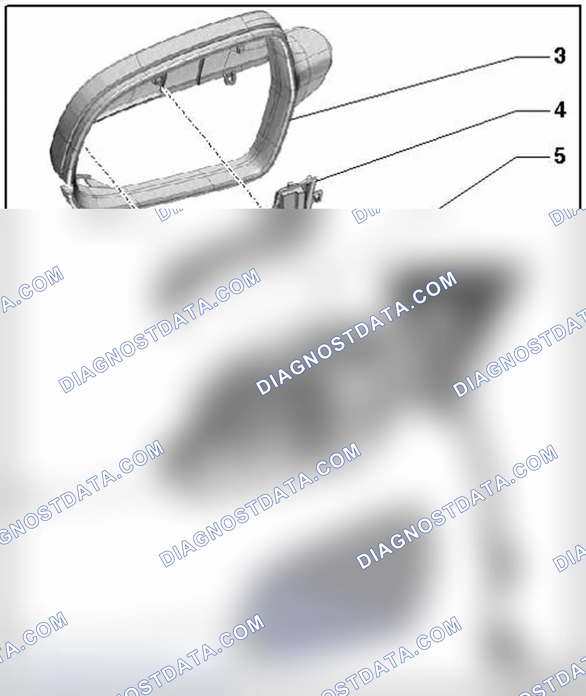 Scheme 154: EXTERIOR REARVIEW MIRROR TURN SIGNALS FROM 06.09, OVERVIEW