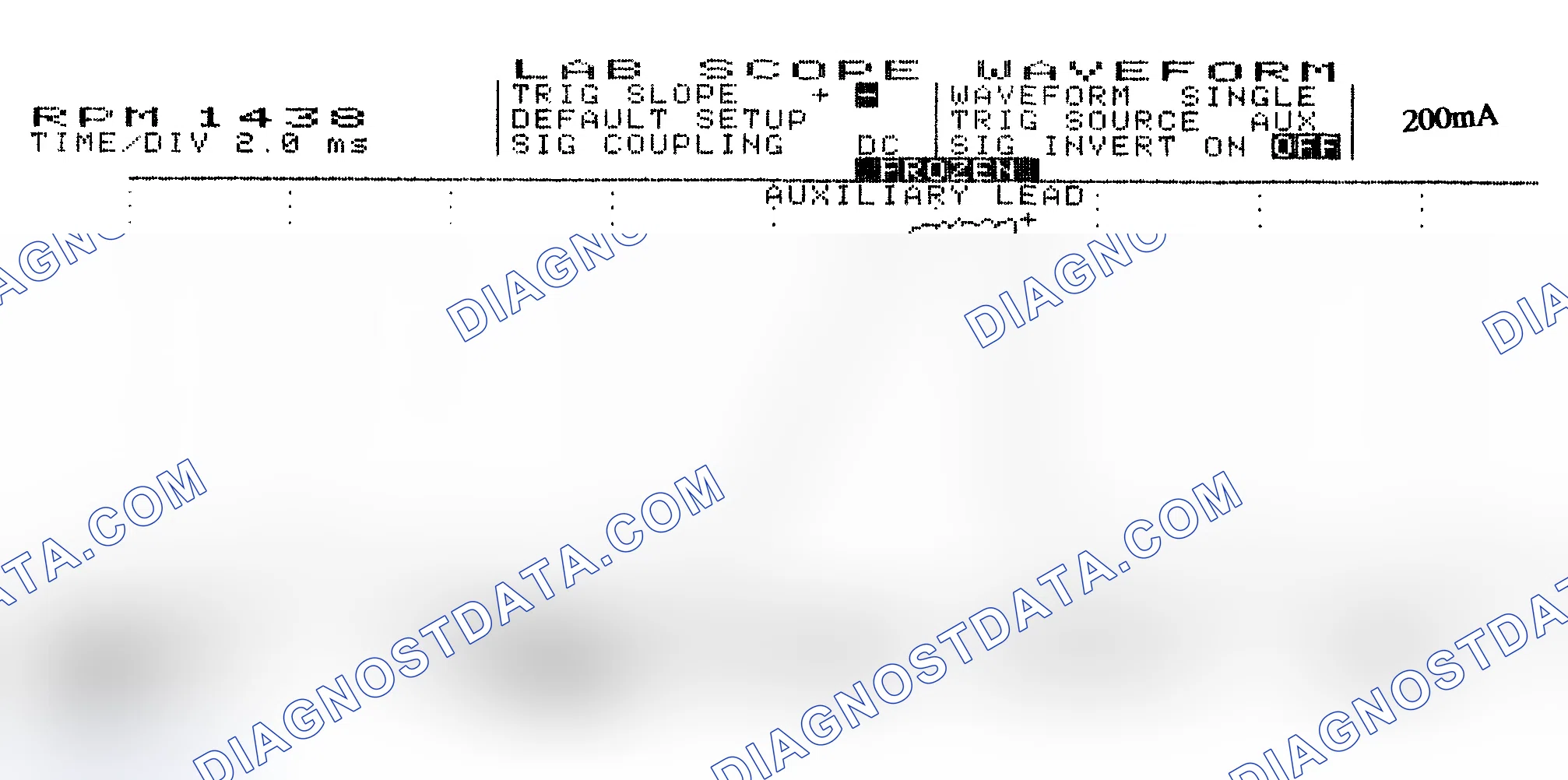 Scheme 15: Single Injector w/Normal Current Flow - Current Pattern