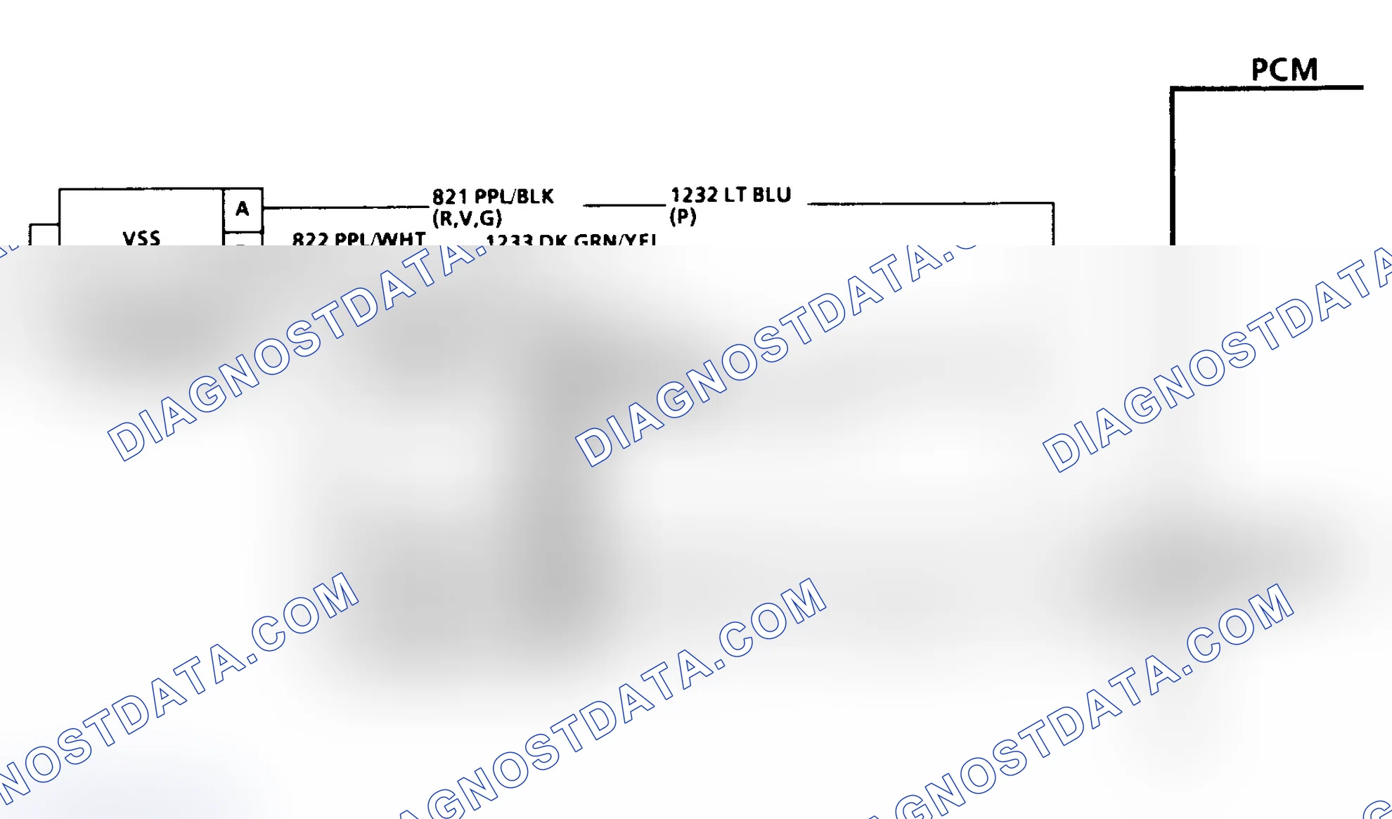 Scheme 43: Code 24 Schematic (2WD W/4L80-E Trans. Except C & K Series) Vehicle Speed Sensor