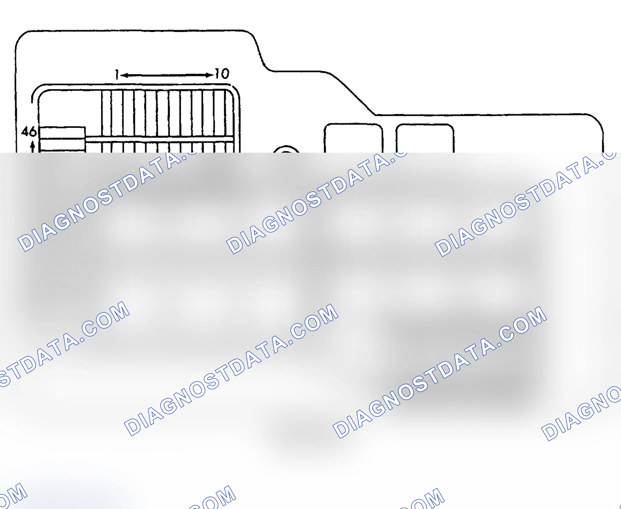 Scheme 1: ENGINE COMPARTMENT FUSES