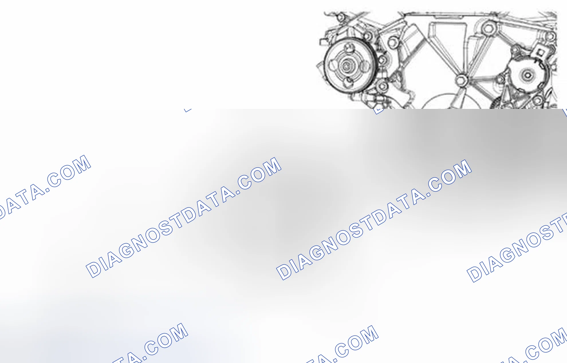 Scheme 46: Crankshaft Pulley and Crankshaft Front Seal - Exploded View