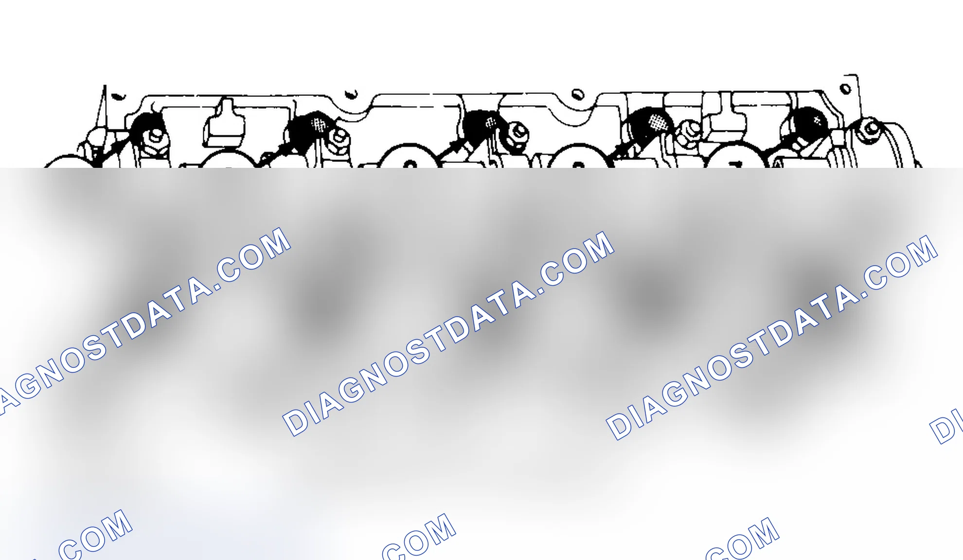 Scheme 3: Typical Cylinder Head Tightening or Loosening Sequence