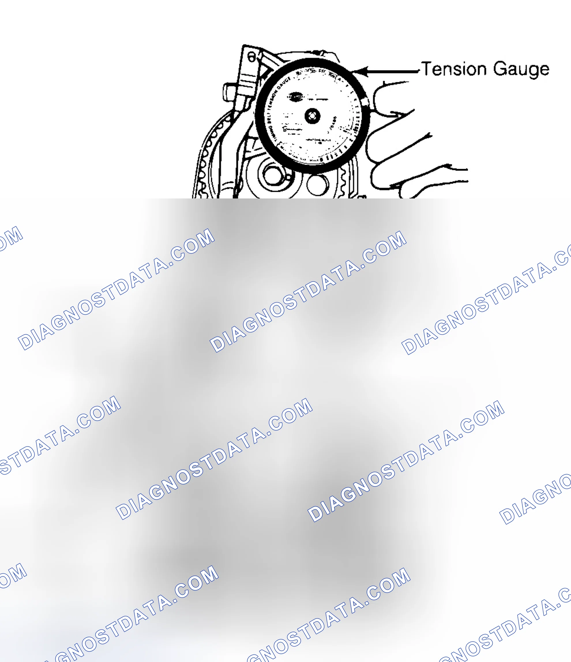 Scheme 3: Adjusting Typical Timing Belt Tension