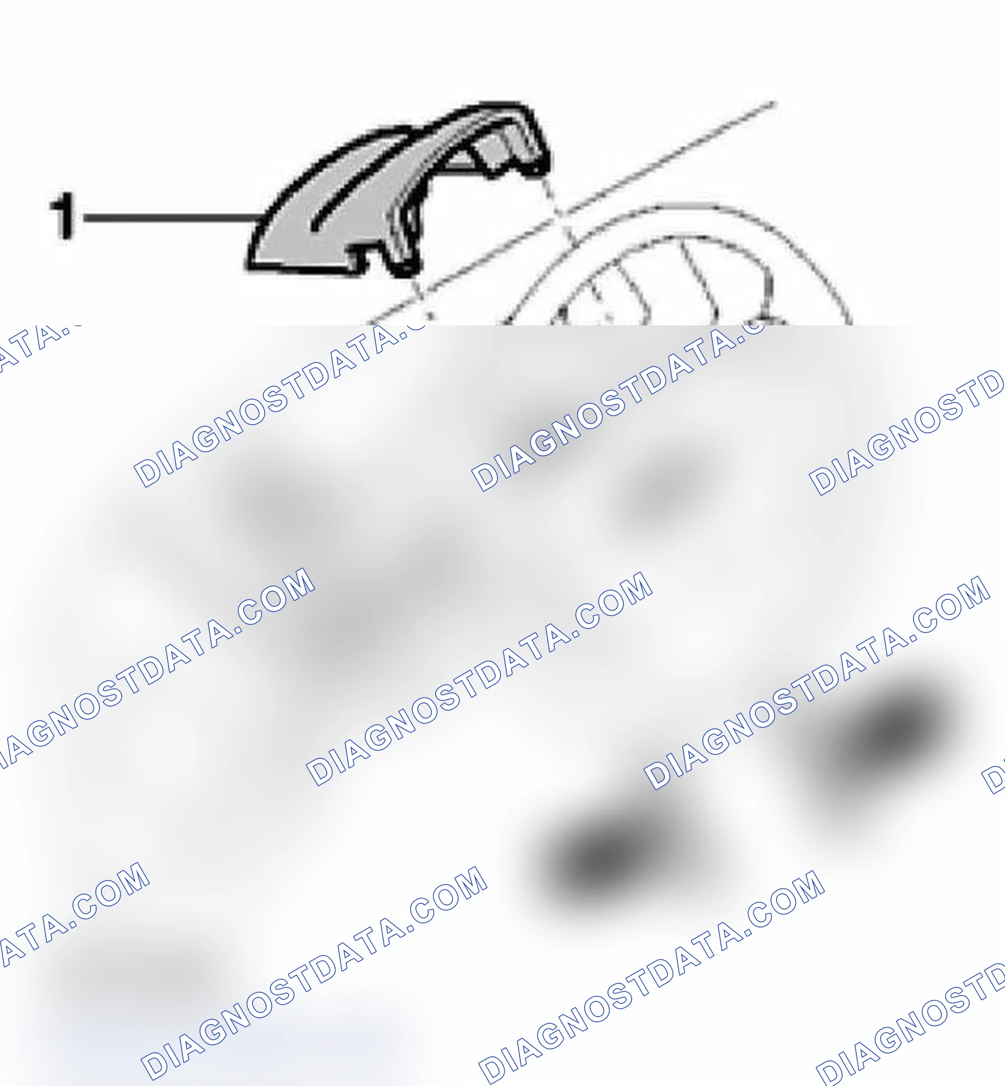 Scheme 13: Remove trim pieces at steering column switch.