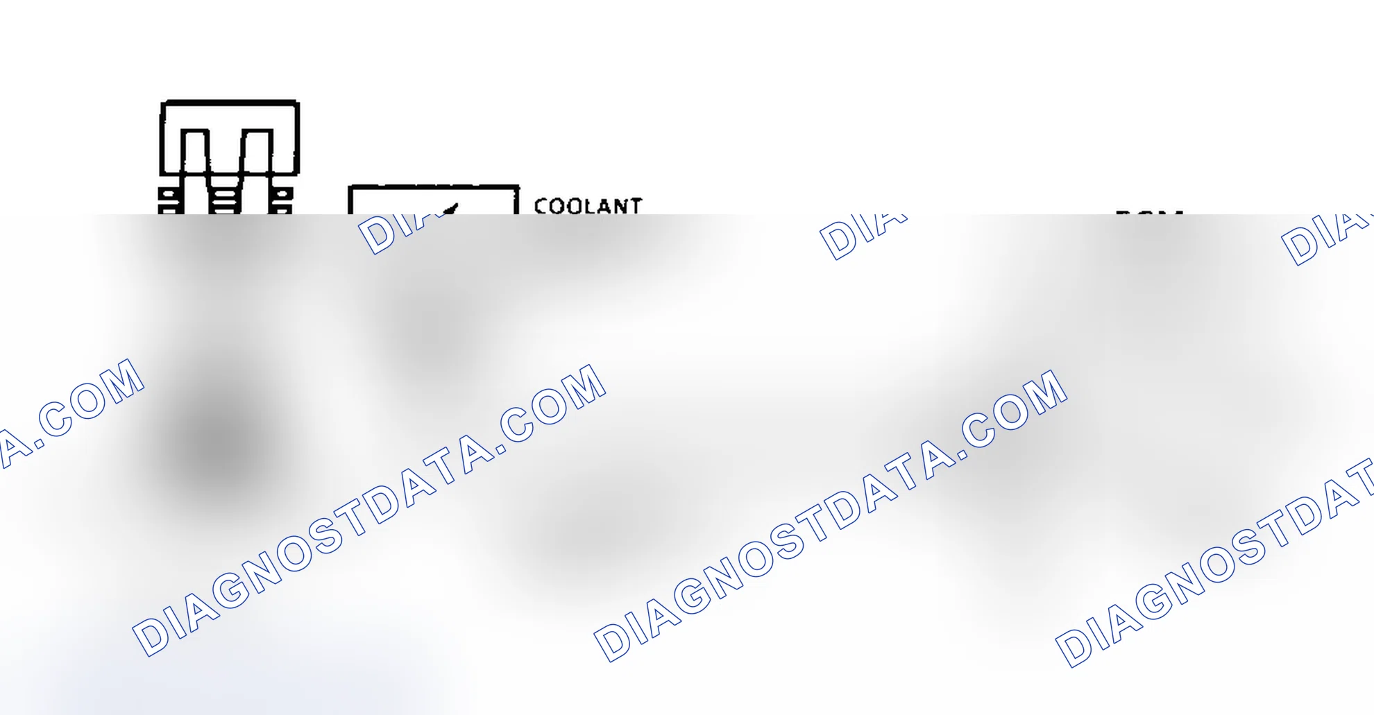 Scheme 293: Code 14 Schematic (All Models) Coolant Sensor Signal Voltage Low