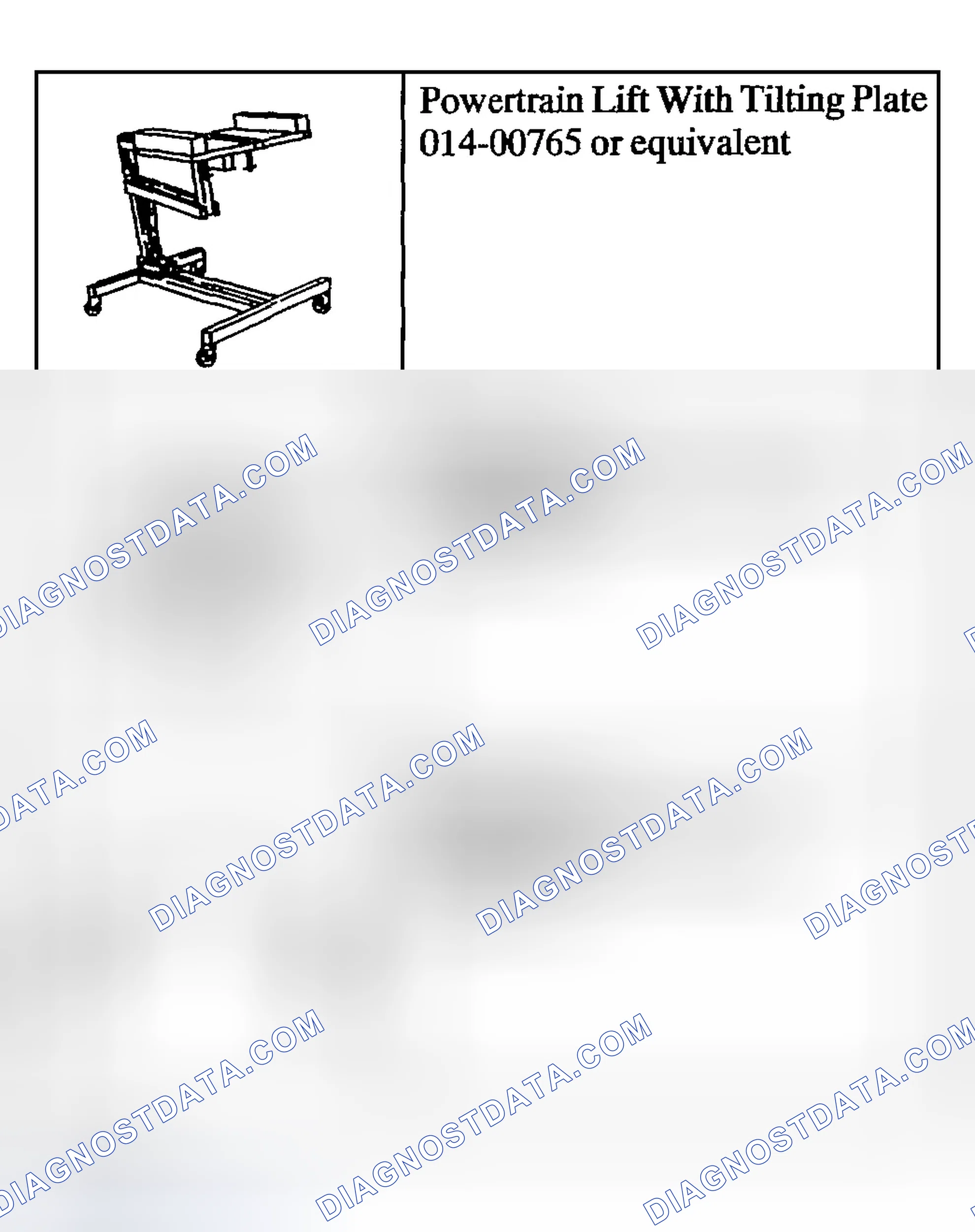Scheme 328: Special Tool(s)