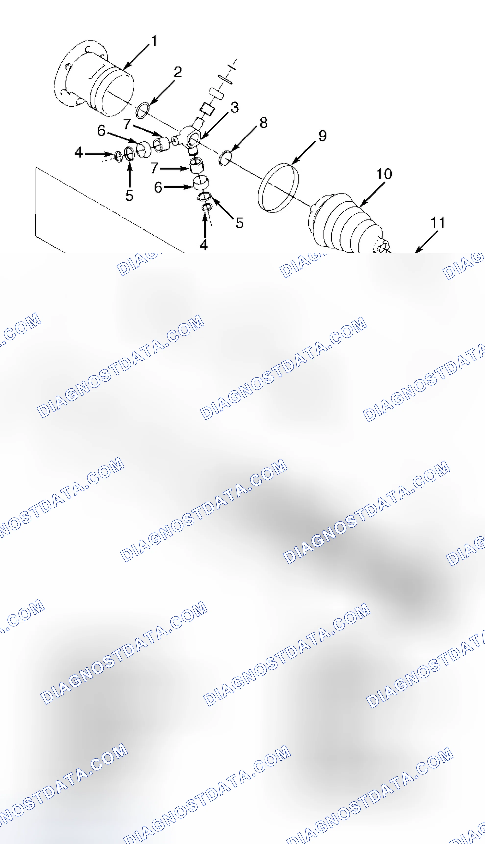 Scheme 18: LEFT DRIVE AXLE SHAFT