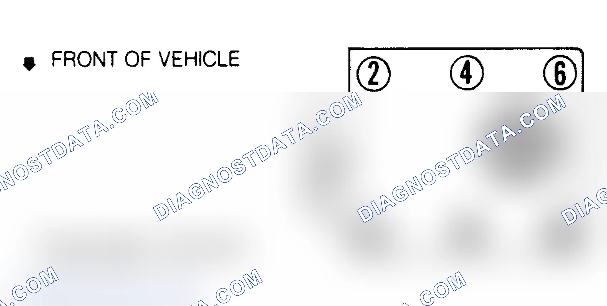 Scheme 1: Firing Order & Timing Marks (4.3L)