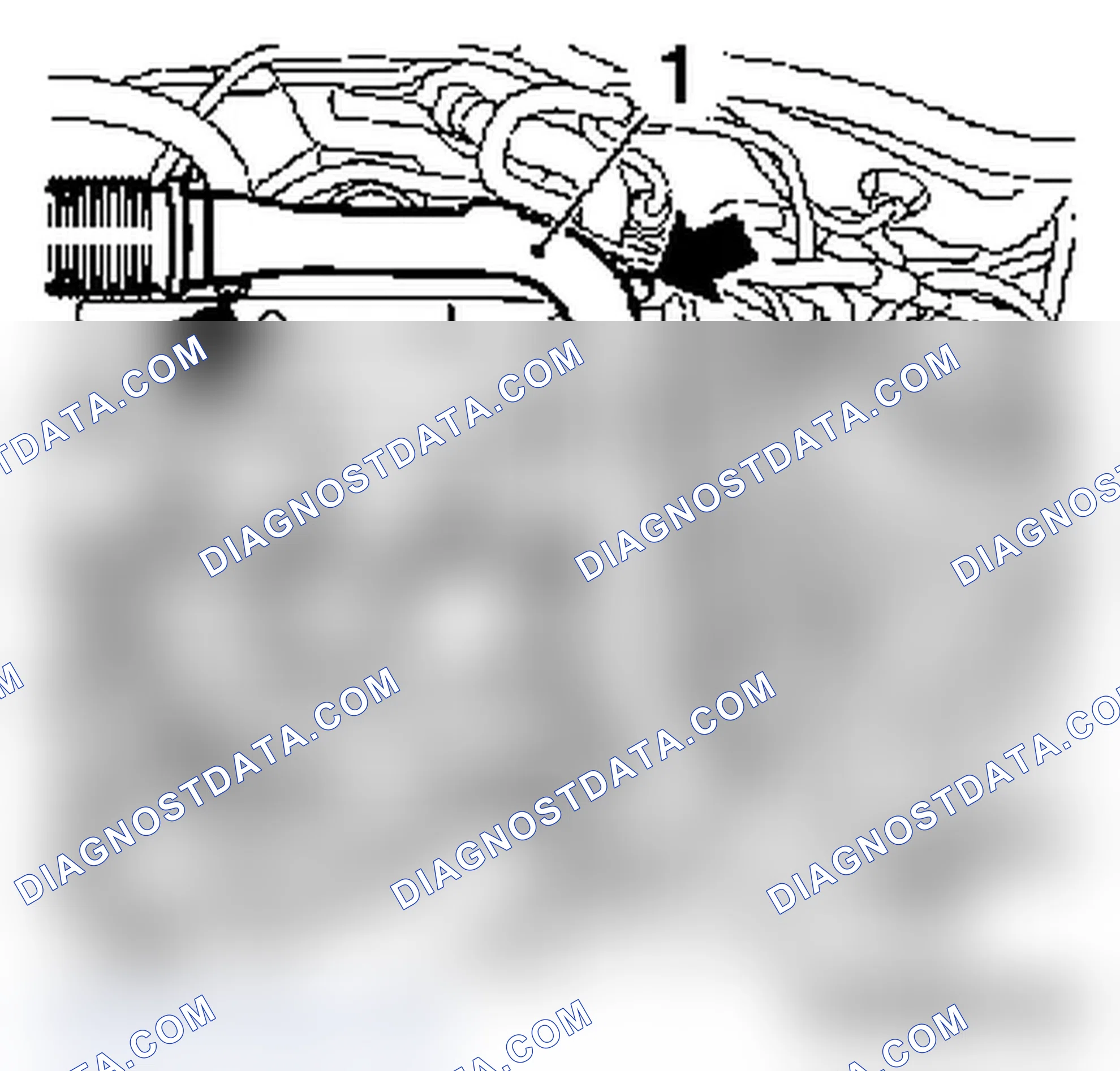 Replace Upper Coolant Pipe