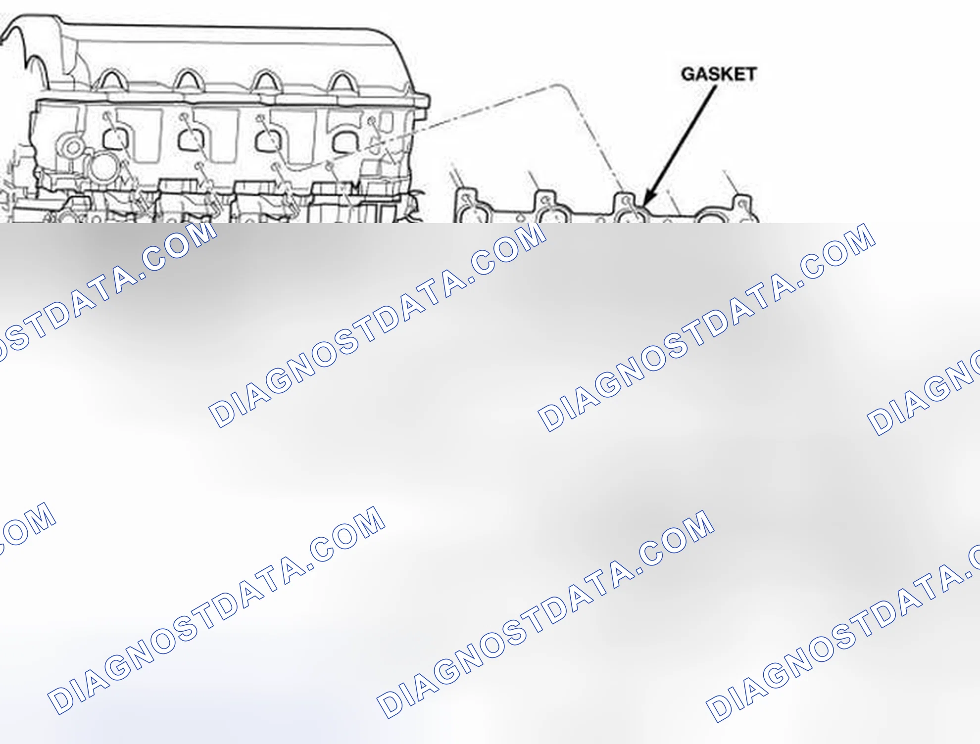Scheme 232: LEFT EXHAUST MANIFOLD