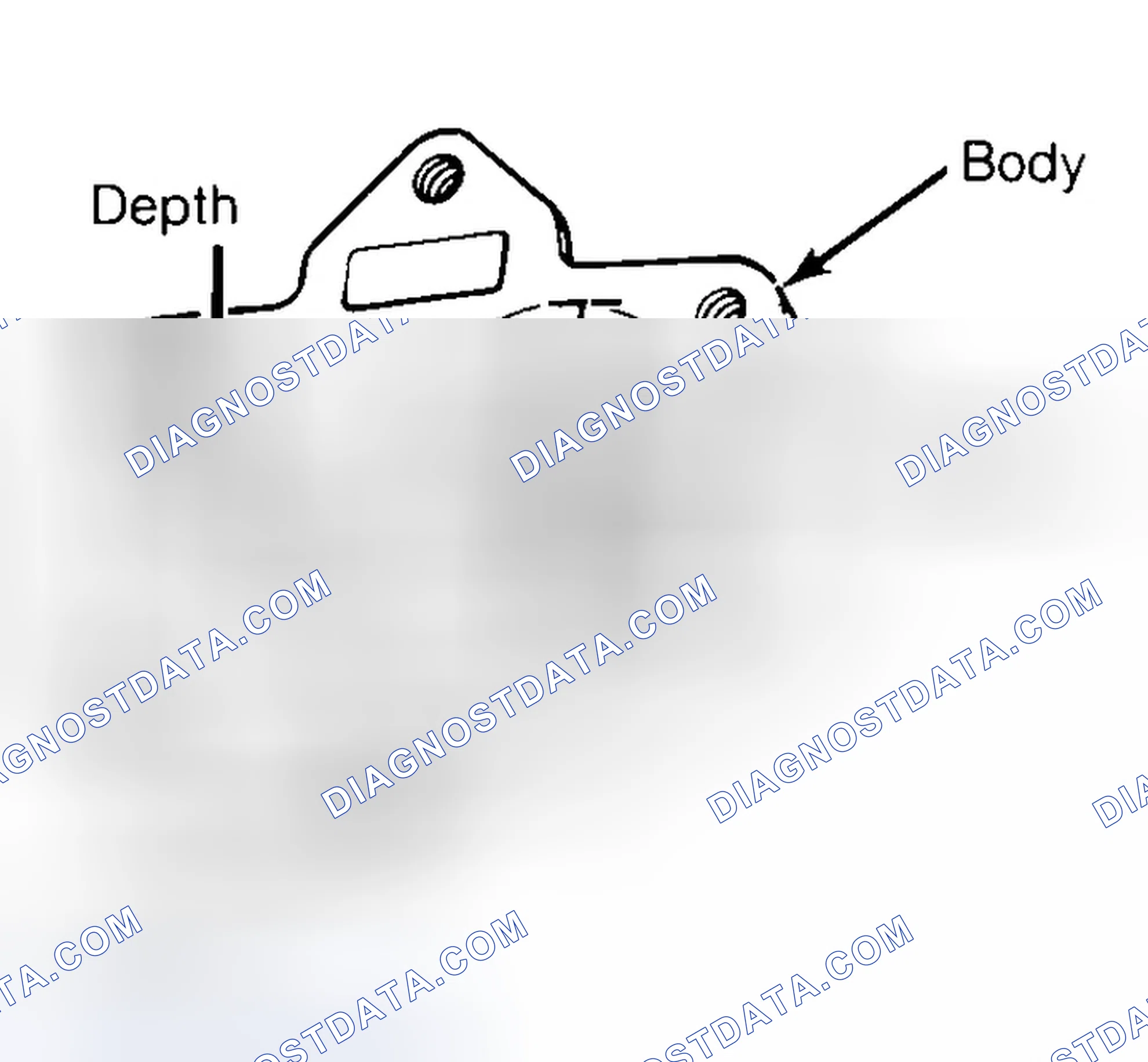 Scheme 35: Measuring Oil Pump Gear Cavity
