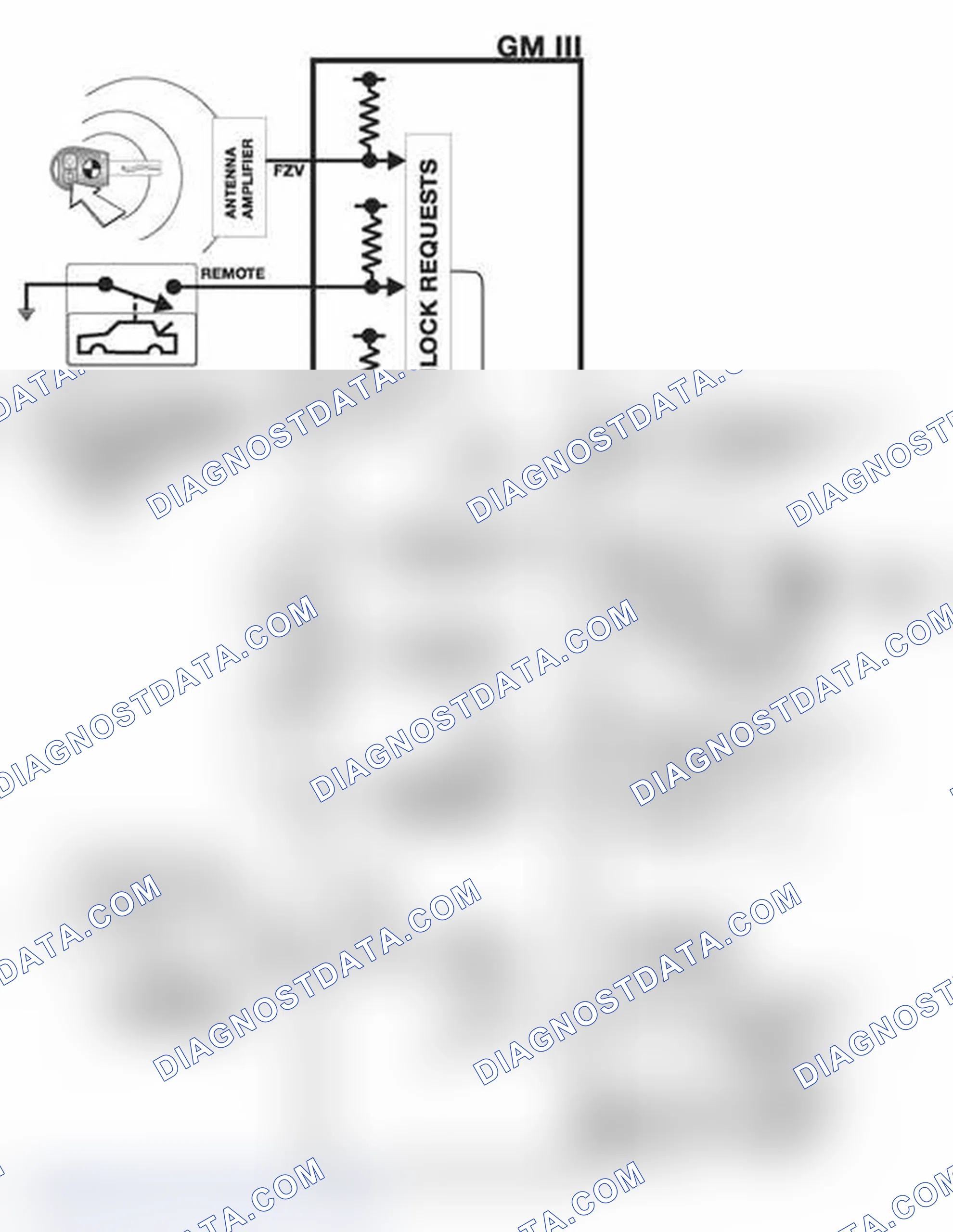 Scheme 369: Trunk Lid Close (E38) /Tailgate And Window Latching (E39/E53)