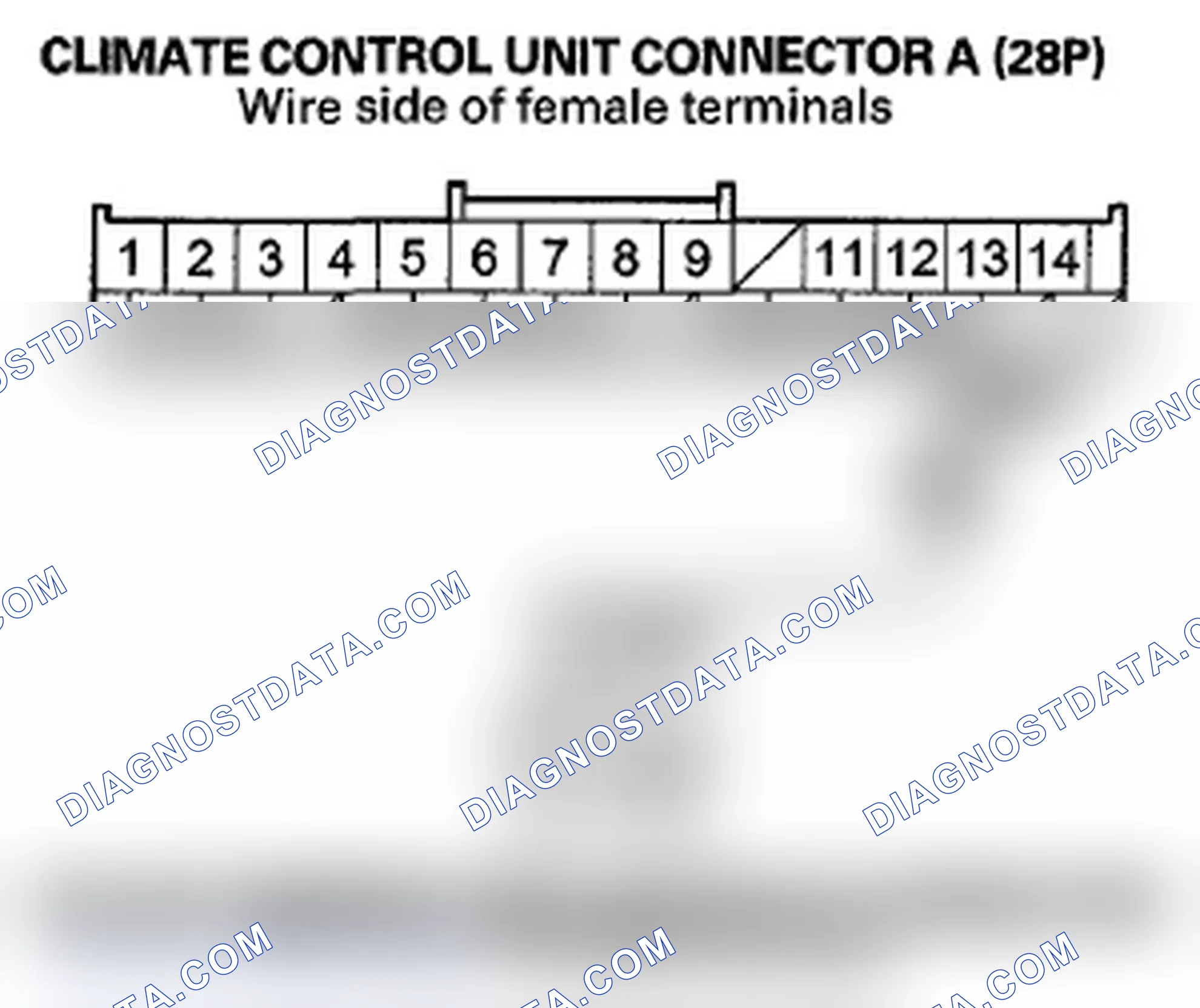 Scheme 39: DTC B1225 or DTC indicator A and AUTO: An Open in the In-Car Temperature Sensor Circuit