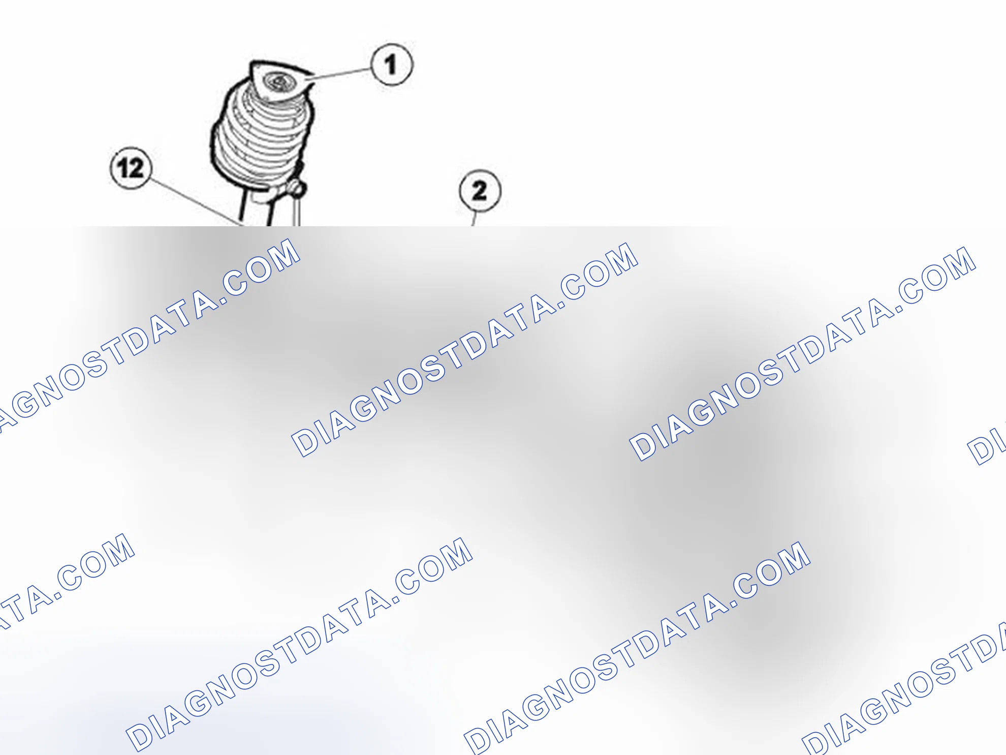 Scheme 200: FRONT WHEEL SUSPENSION