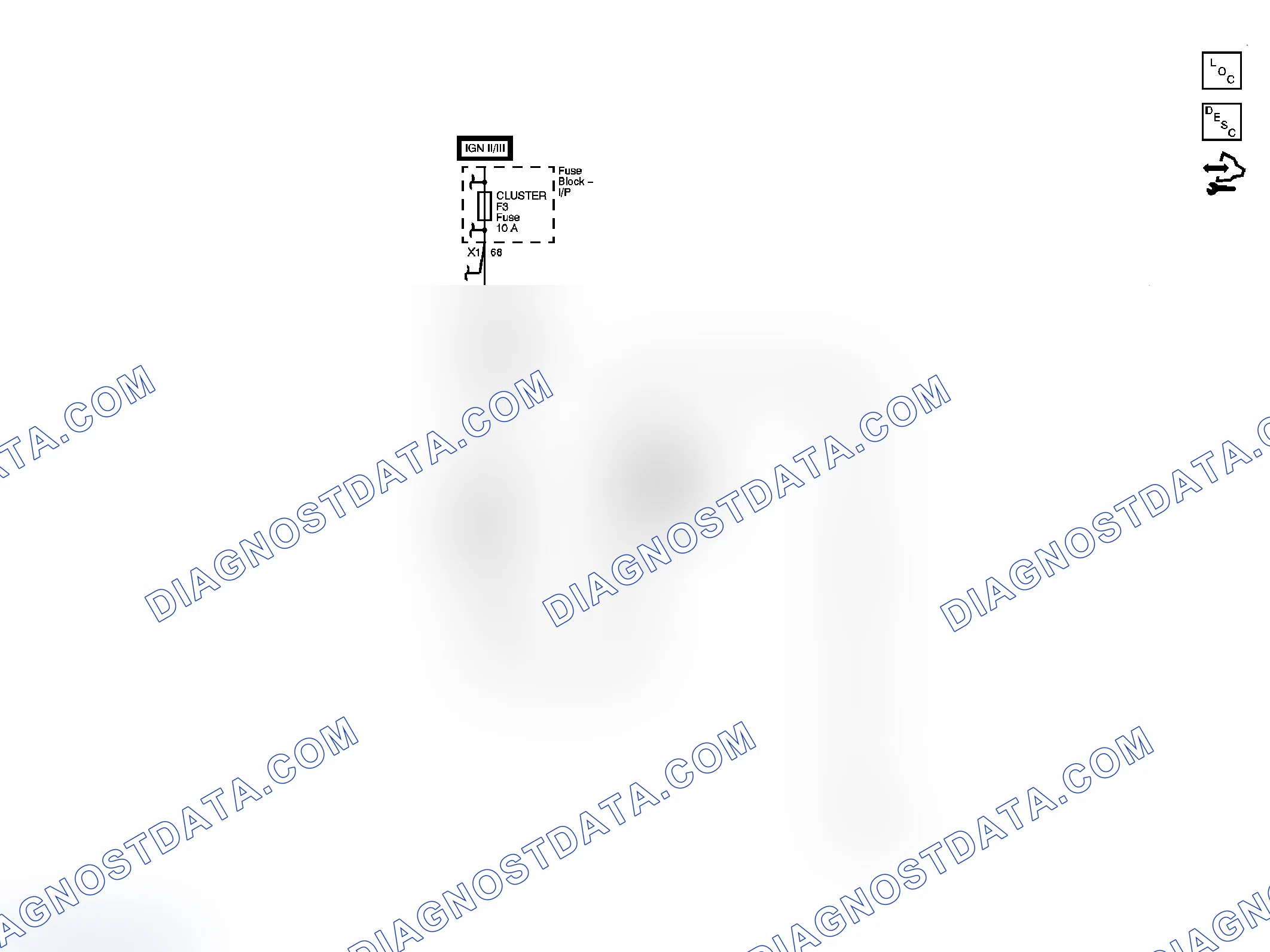 Scheme 67: Shift Lock Control Schematics