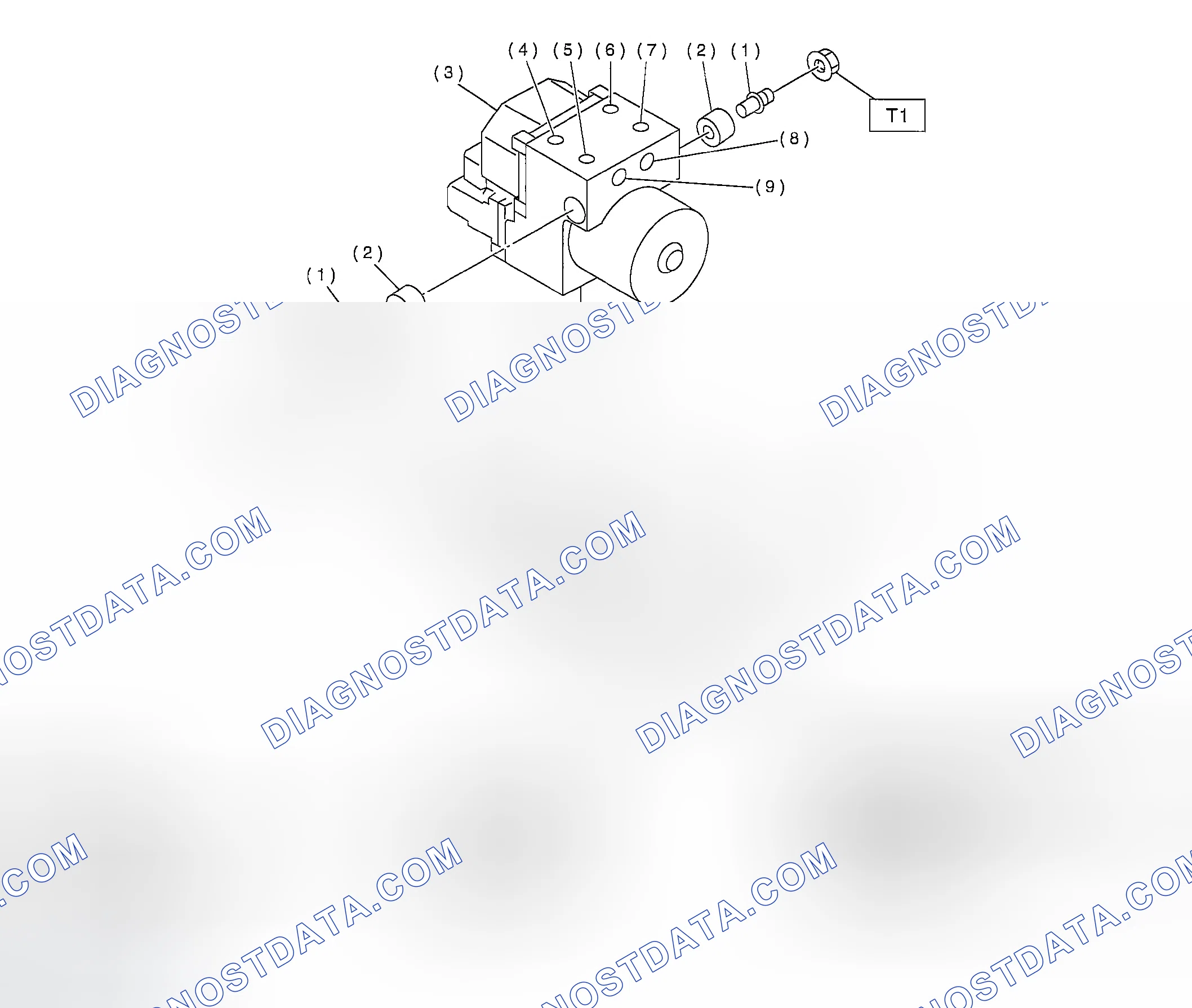 Scheme 2: ABS CONTROL MODULE AND HYDRAULIC CONTROL UNIT (ABSCM & H/U)